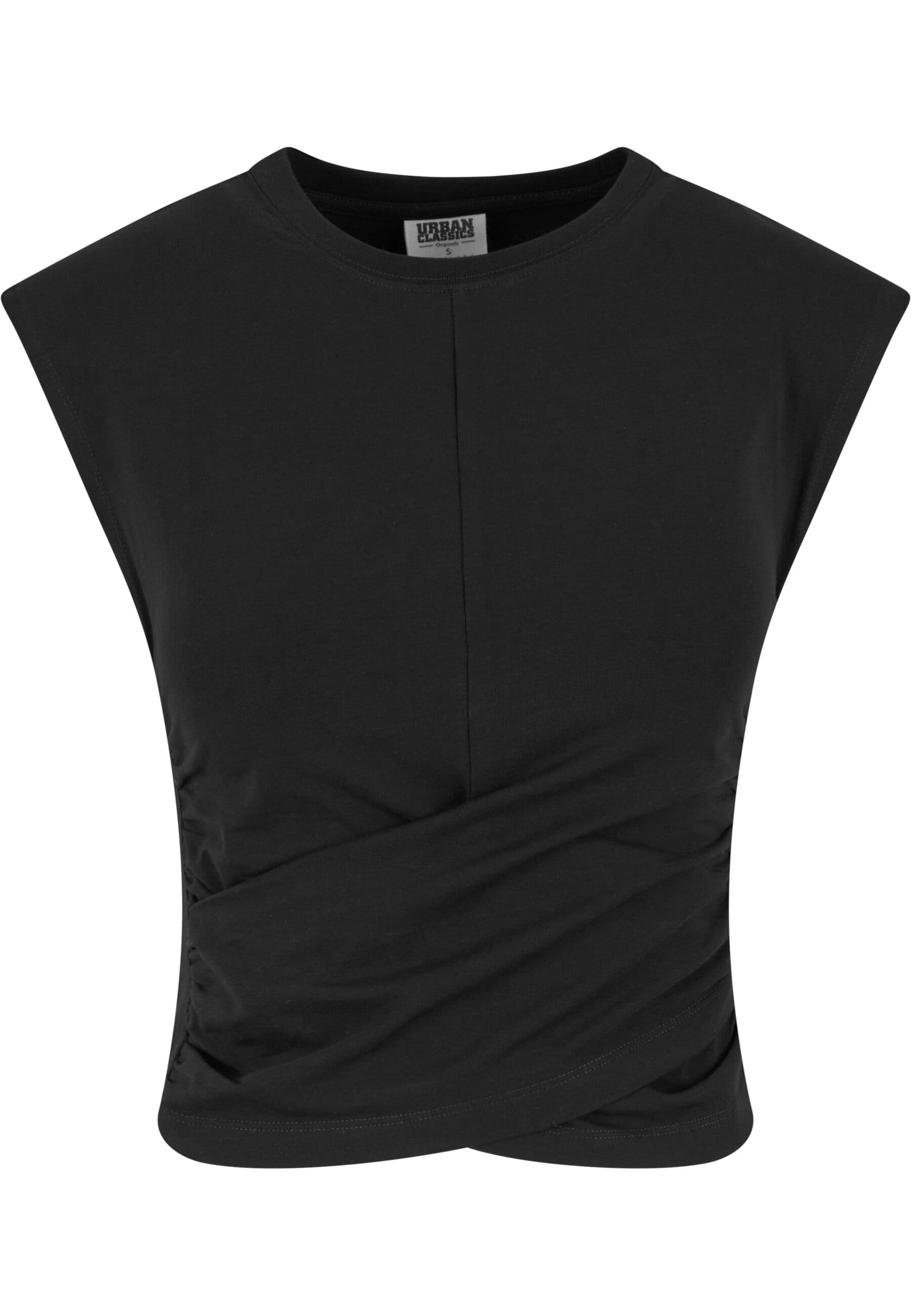 URBAN CLASSICS T-Shirt "Urban Classics Ladies Cropped Wrapped Top" 1 Stk. t günstig online kaufen