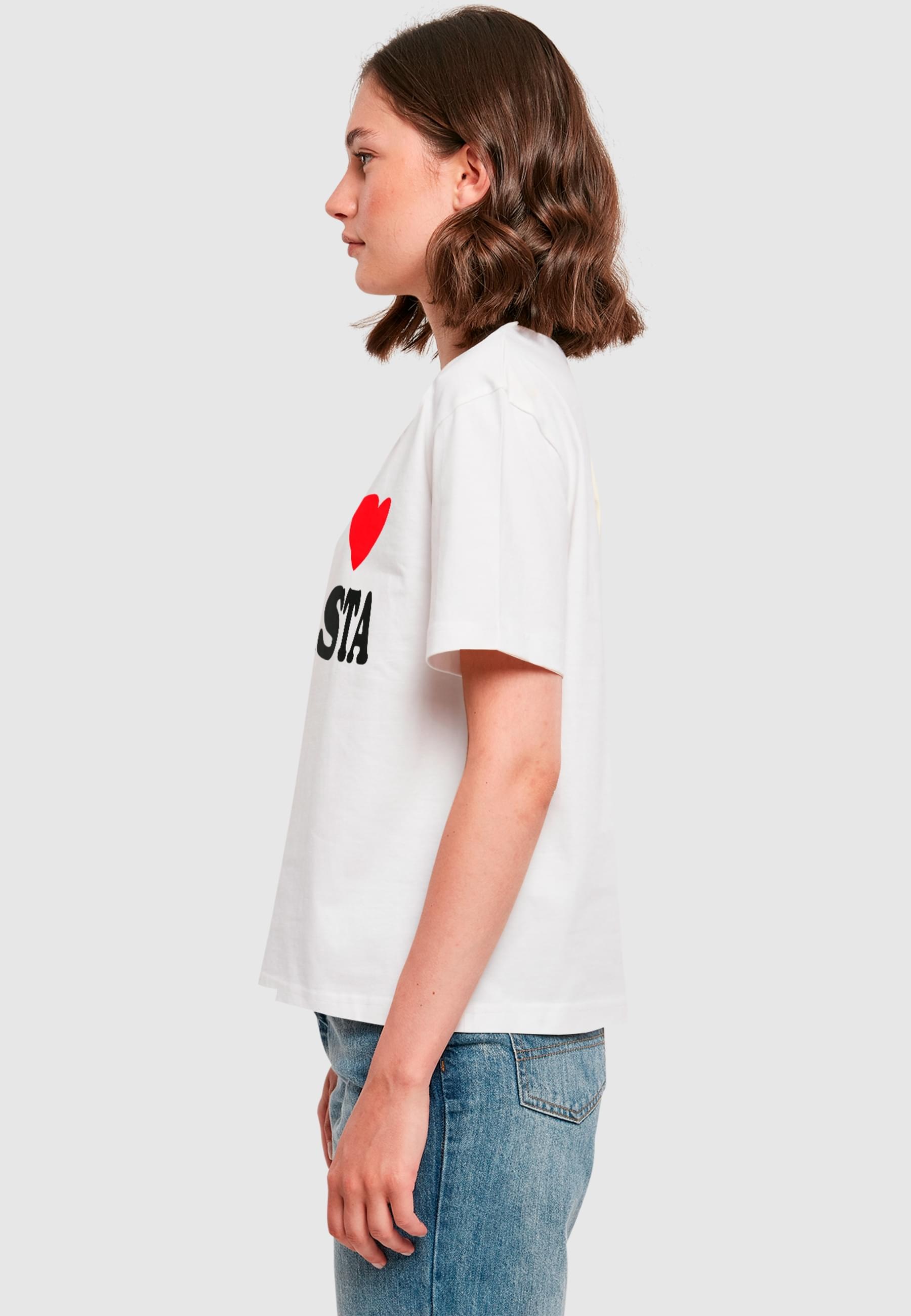 Miss Tee T-Shirt »Miss Tee Pasta LOVE Tee«, (1 tlg.)