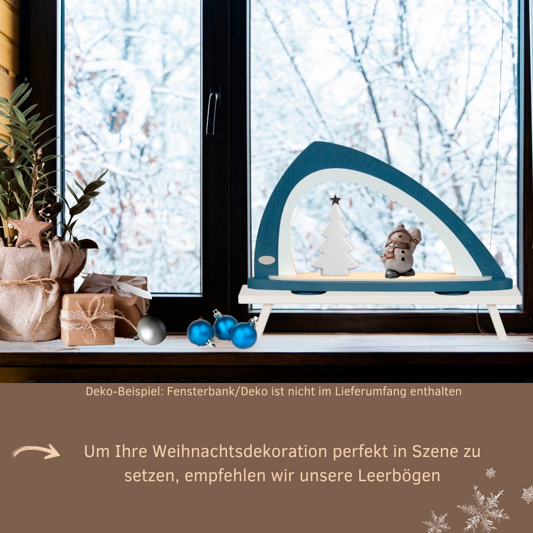 Weigla LED Schwibbogen »Weihnachtsdeko«, Leerbogen zum Selbstbestücken, asymmetrisch