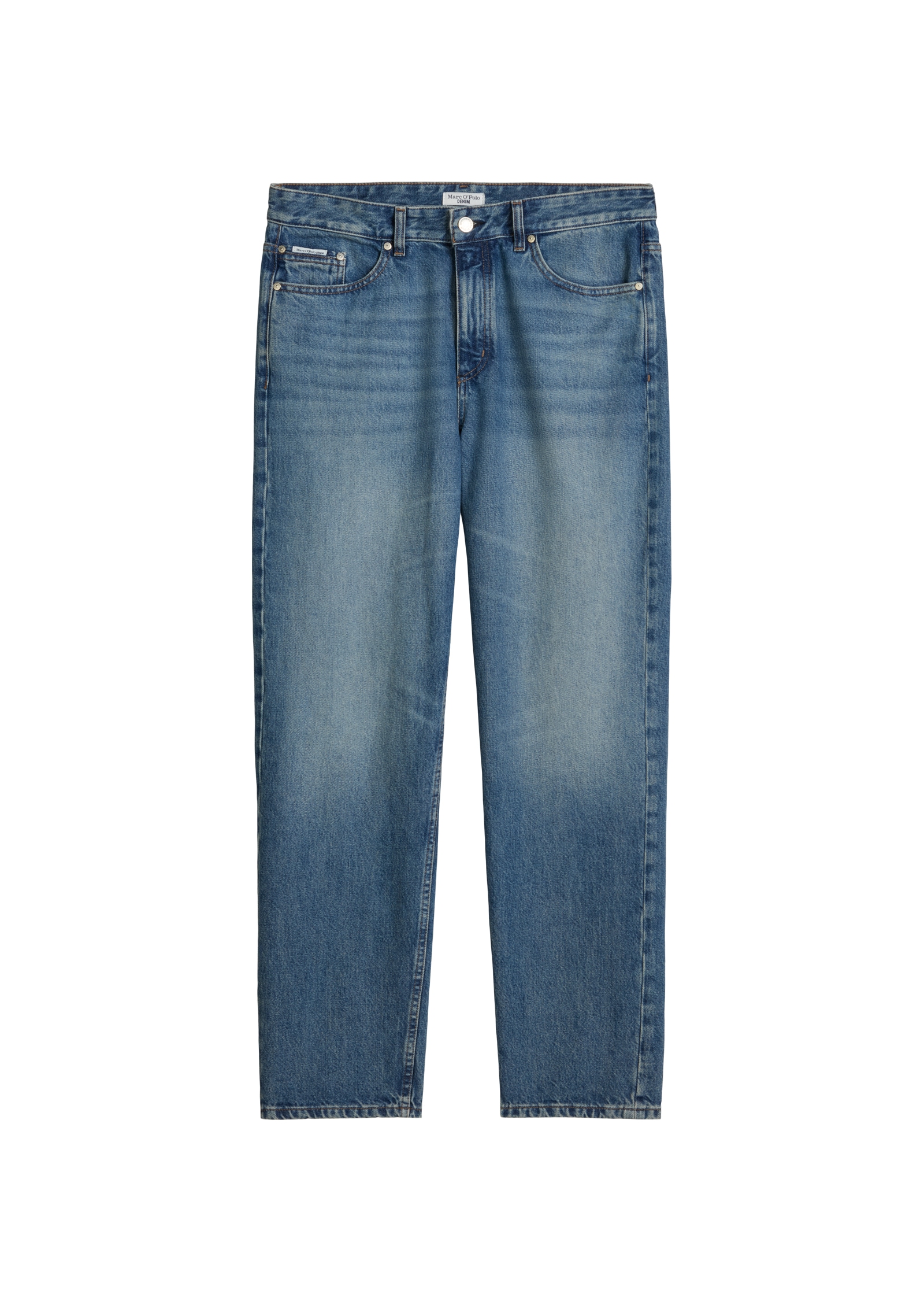 Marc O'Polo DENIM Tapered-fit-Jeans Model Runne tapered aus reiner Bio-Baumwolle