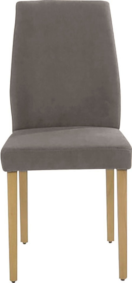 K+W Komfort & Wohnen 4-Fußstuhl "6193" () mit Massivholzbeinen in Wildeiche günstig online kaufen