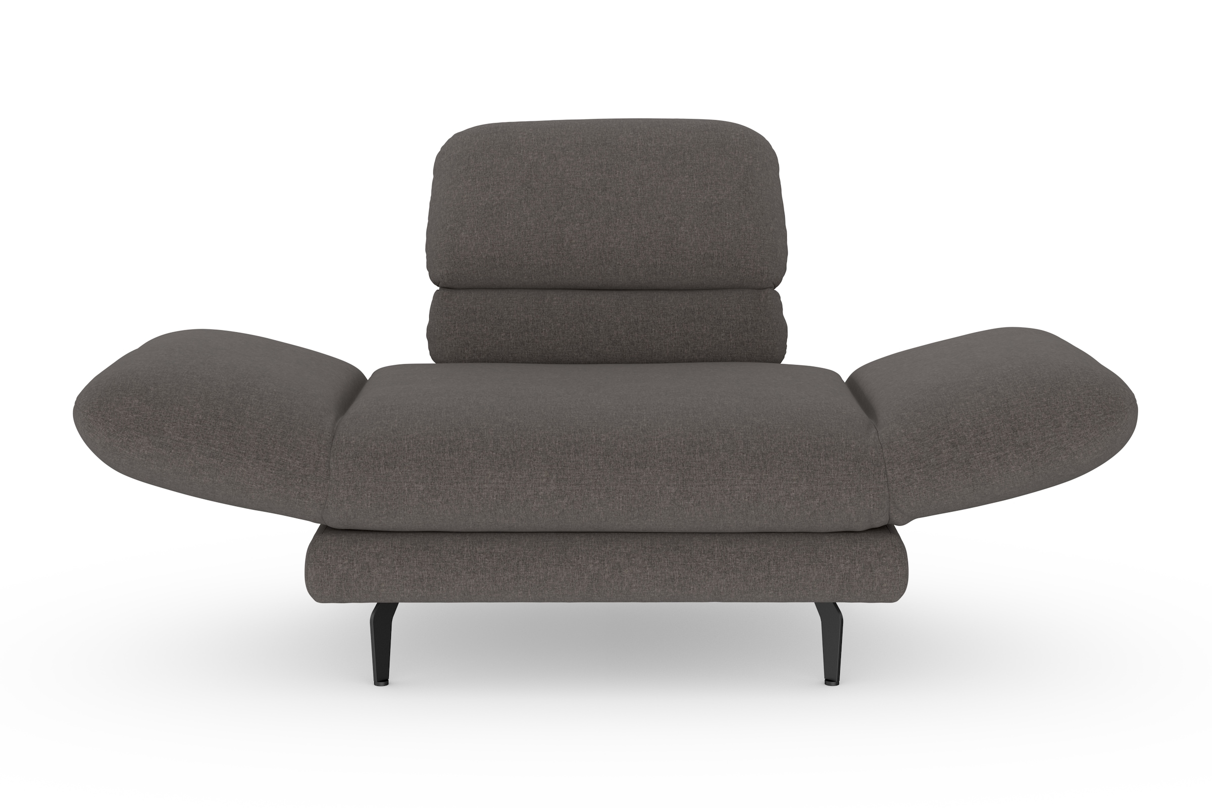 DOMO collection Sessel "Padova", wahlweise mit Arm- und Rückenfunktion