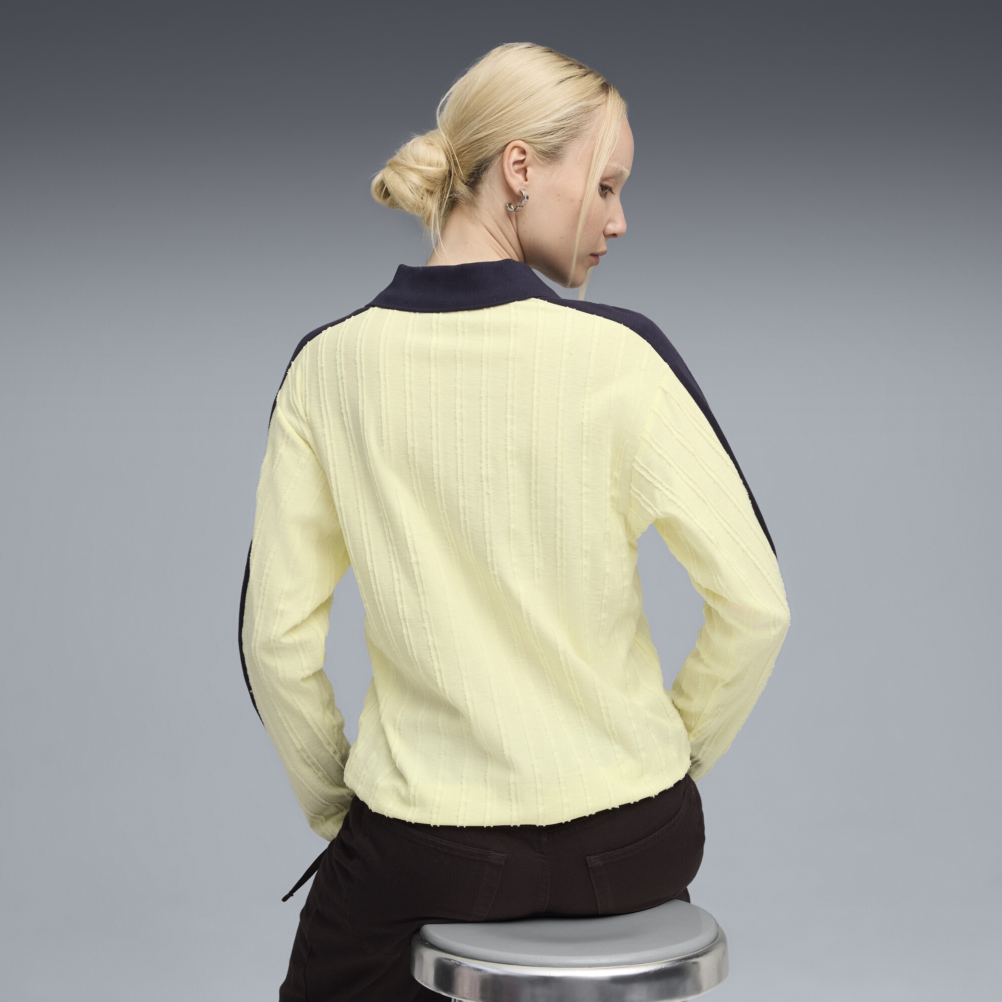PUMA Poloshirt »T7 Relaxed Langarm-Polo Damen«