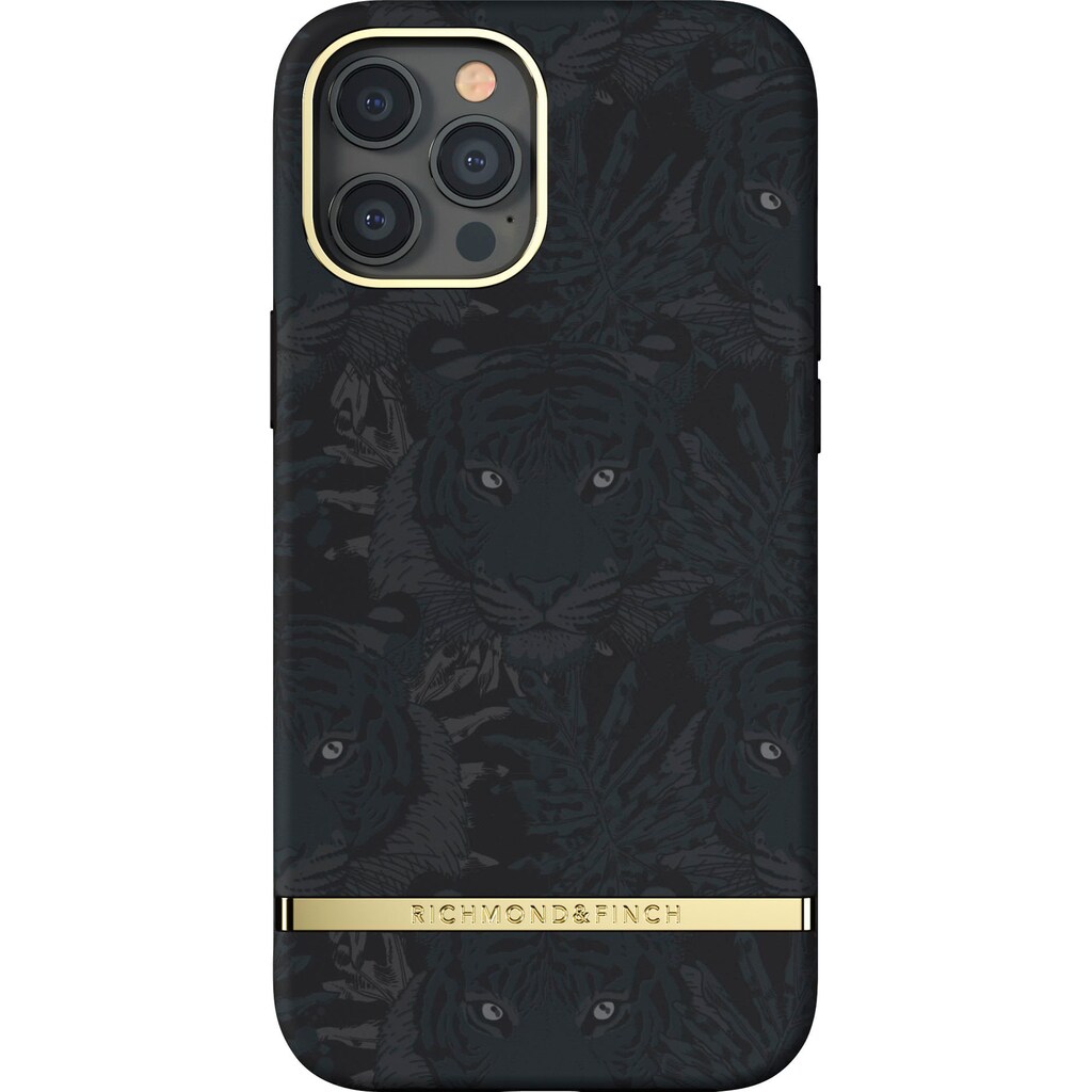 richmond & finch Backcover »BLACK TIGER für iPhone 12 Pro Max«, iPhone 12 Pro Max, 17 cm (6,7 Zoll)
