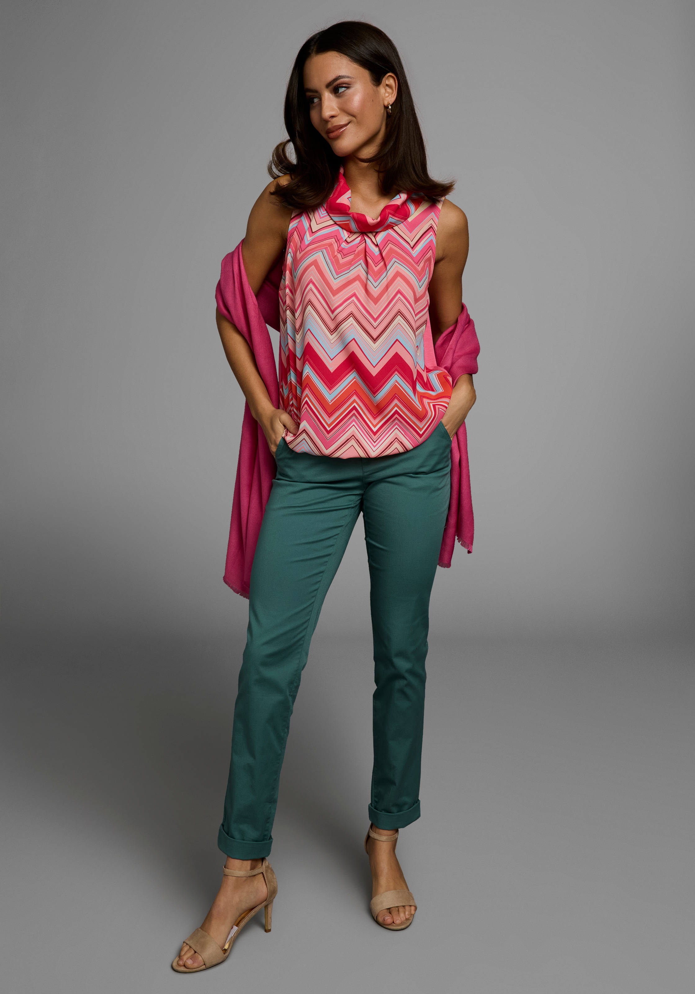Laura Scott Blusentop, mit verschiedenen Designs