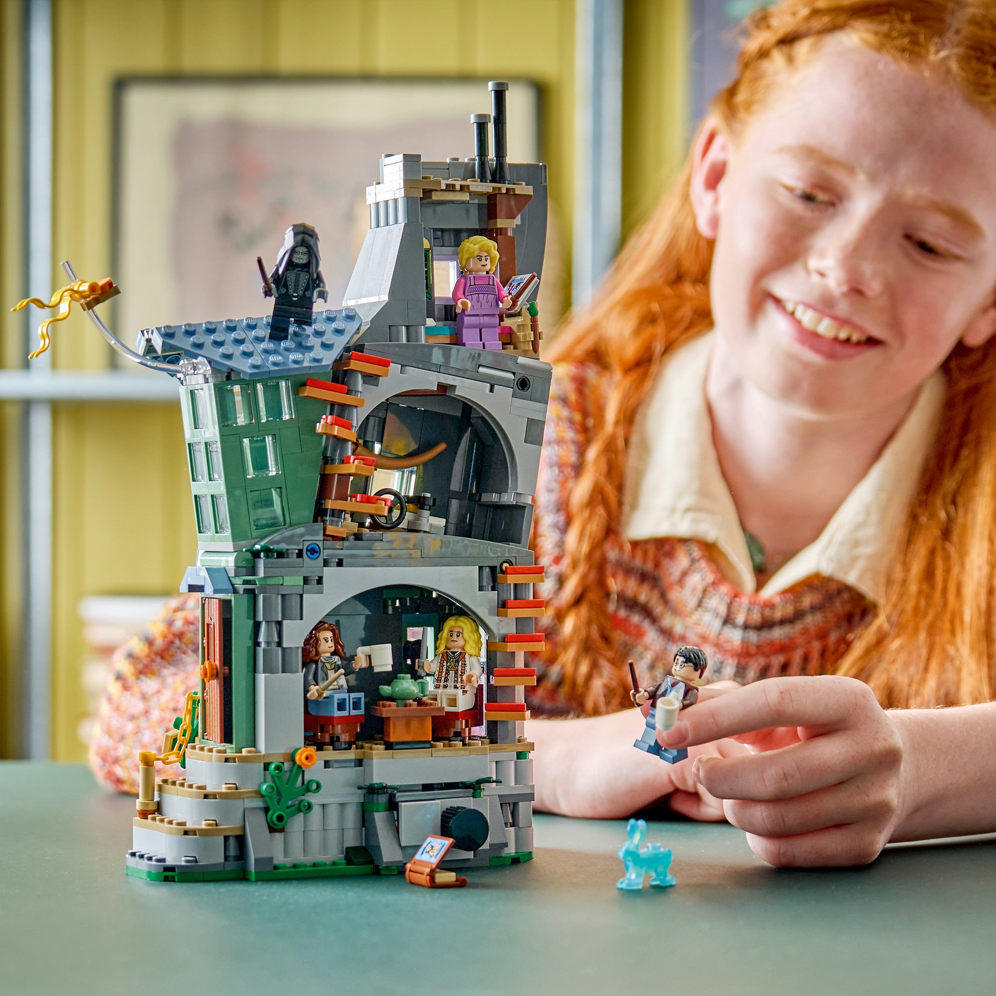 LEGO® Konstruktionsspielsteine »Luna Lovegoods Haus (76467), LEGO Harry Potter™«