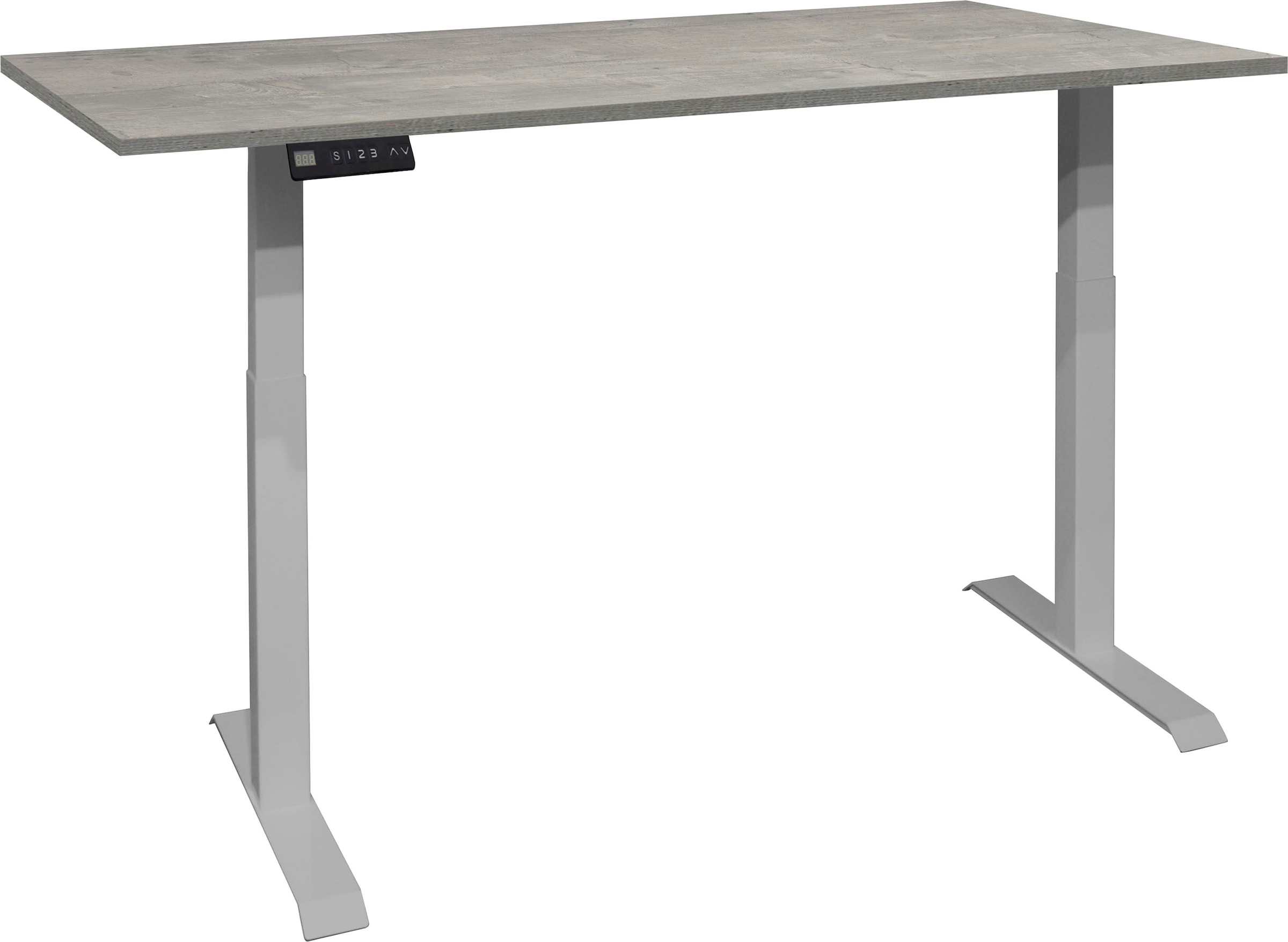 Mäusbacher Schreibtisch »Big System Office«, Breite 120 cm, elektrisch höhenverstellbar