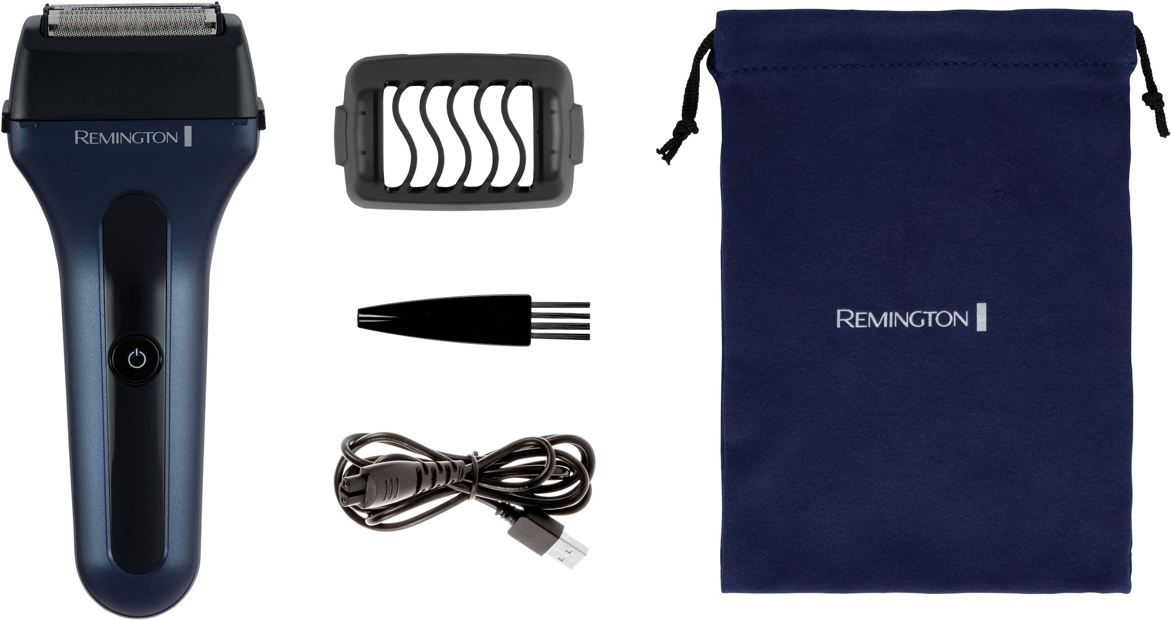 Remington Elektrorasierer »F7000«, 1 St. Aufsätze, integrierter Präzisionstrimmer, Nass-& Trockenrasur-80 Min