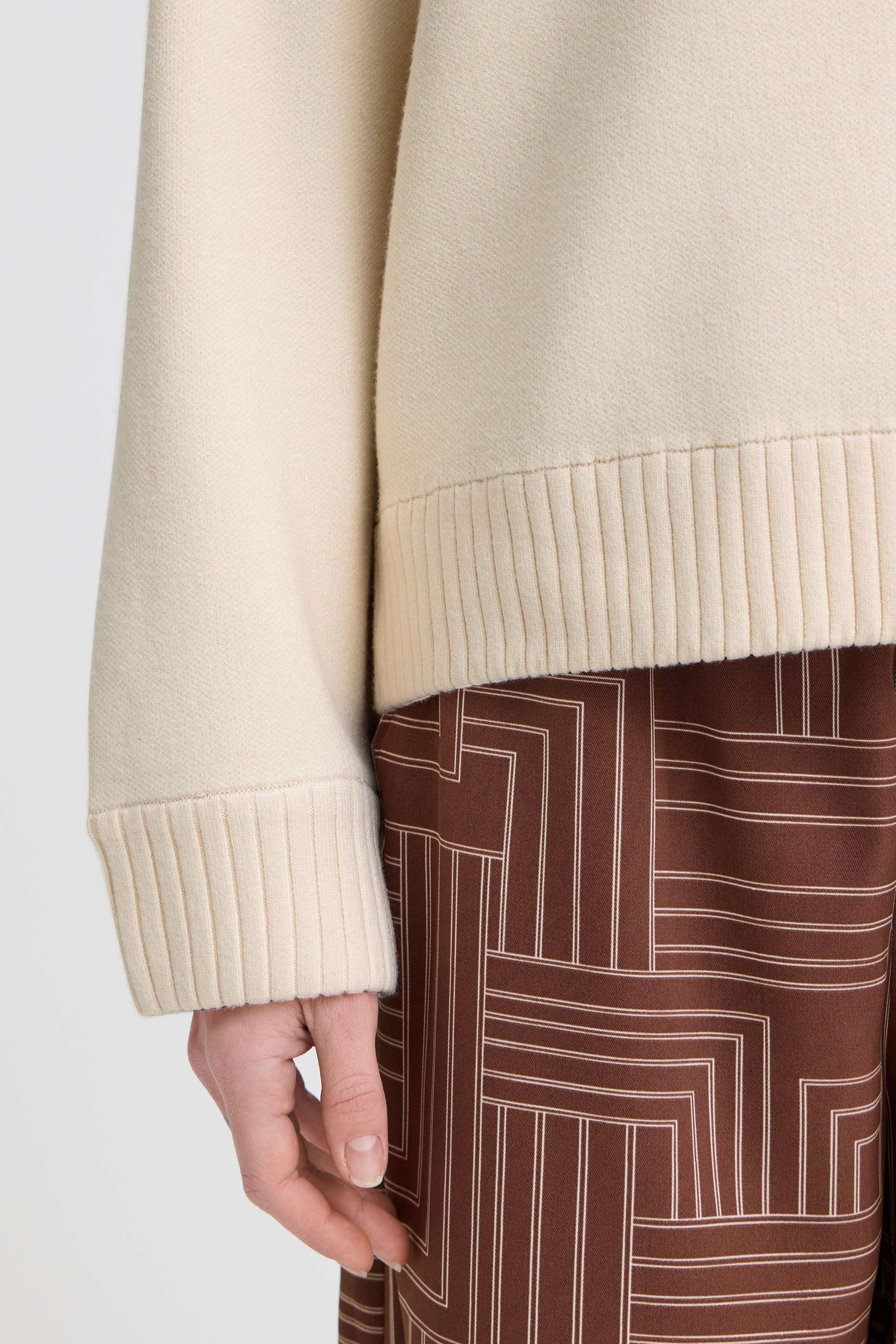 b.young Strickpullover »Damen Langarm BYOTARI«