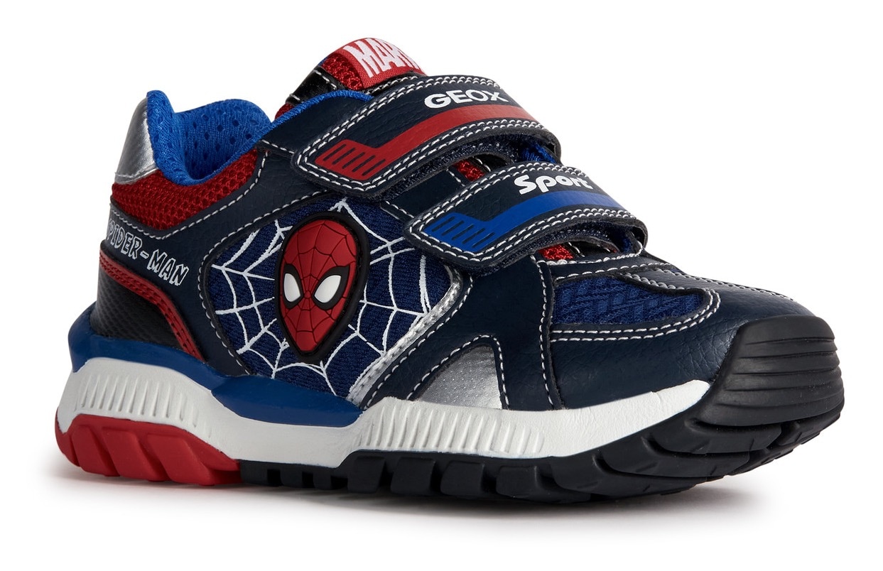 Sneaker »J TUONO BOY«, mit Spiderman Motiv, Freizeitschuh, Halbschuh, Schnürschuh