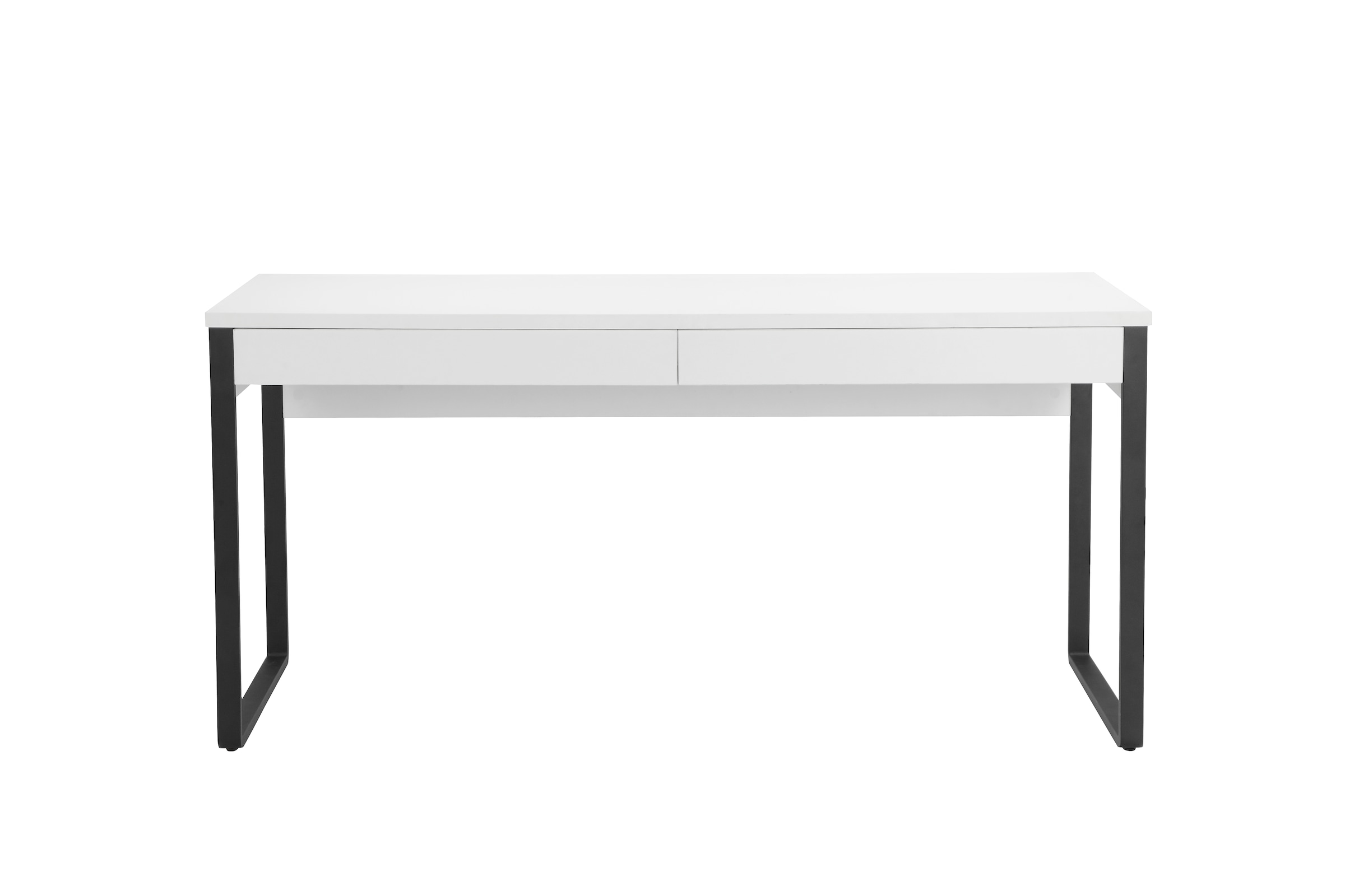 Schreibtisch »Moid,«, Breite 160 cm, mit Metallbeinen & 2 Schubladen