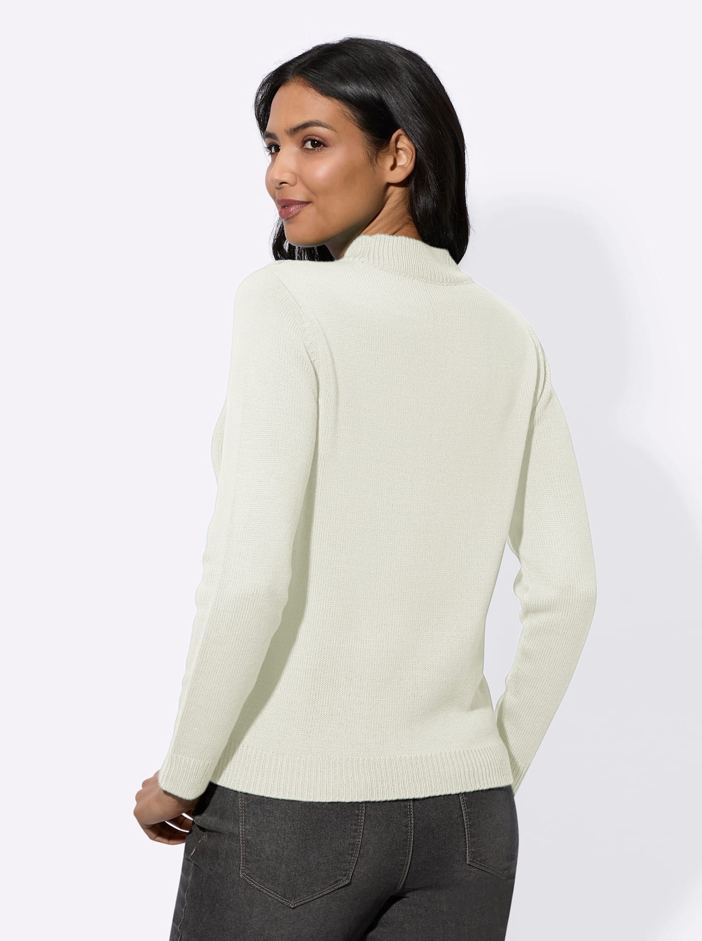 Classic Basics Stehkragenpullover "Stehkragen-Pullover" günstig online kaufen