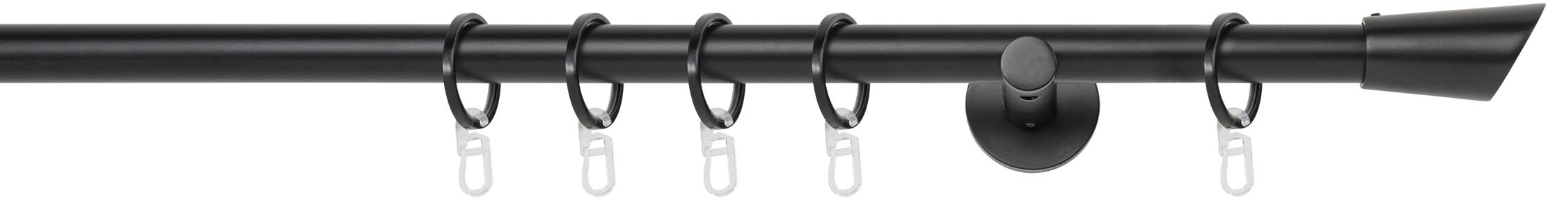 mydeco Gardinenstange »20mm Match Wandträger 6,5 cm«, 1 läufig-läufig, Fixmaß