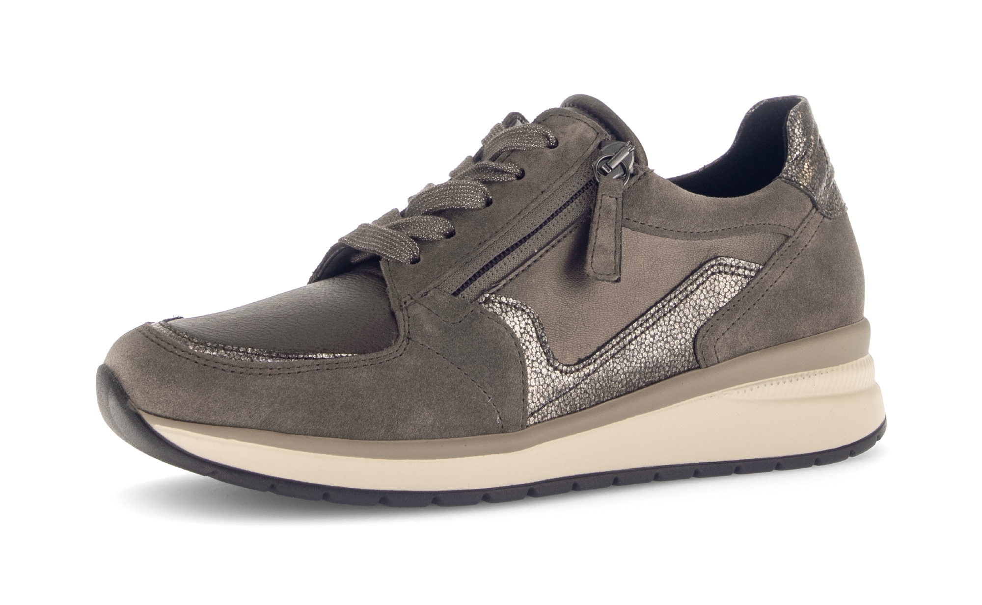 Gabor Keilsneaker "CAPRI", Freizeitschuh, Halbschuh, Schnürschuh in Extrawe günstig online kaufen