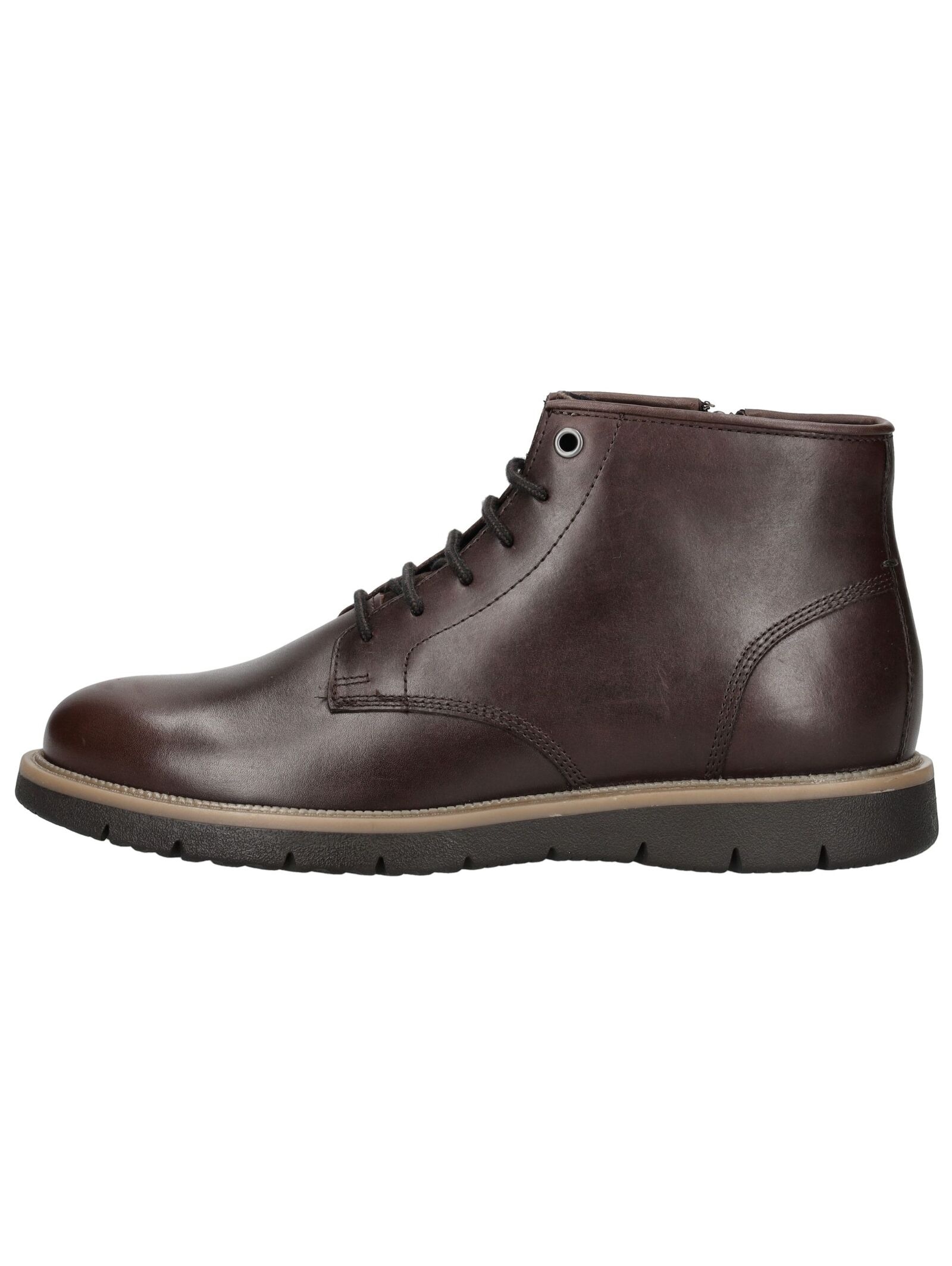 Geox Schnürstiefelette »Geox Stiefelette Leder/Textil«