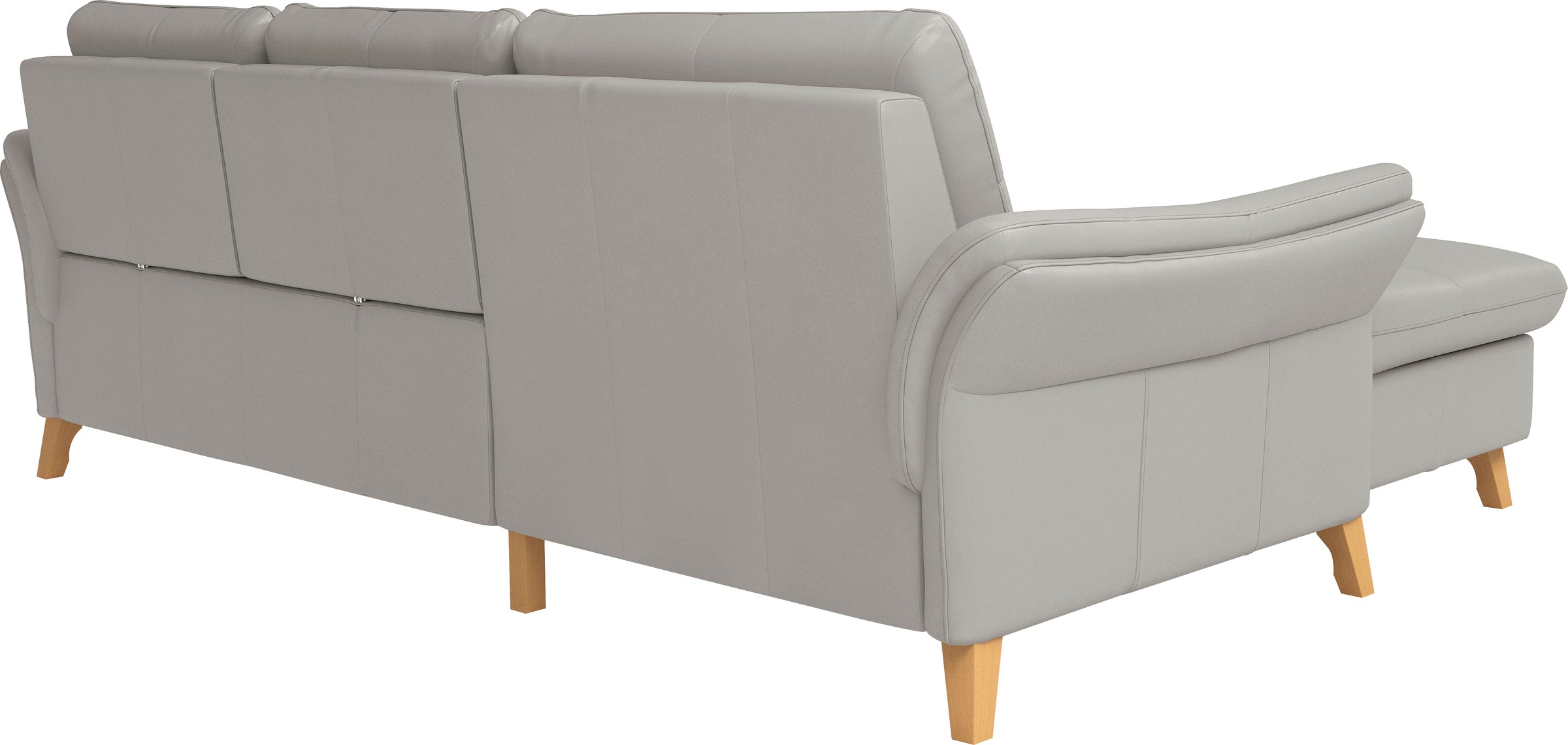 sit&more Ecksofa »Göteborg«, Sitztiefenverstellung und Federkern, wahlweise mit Bettfunktion