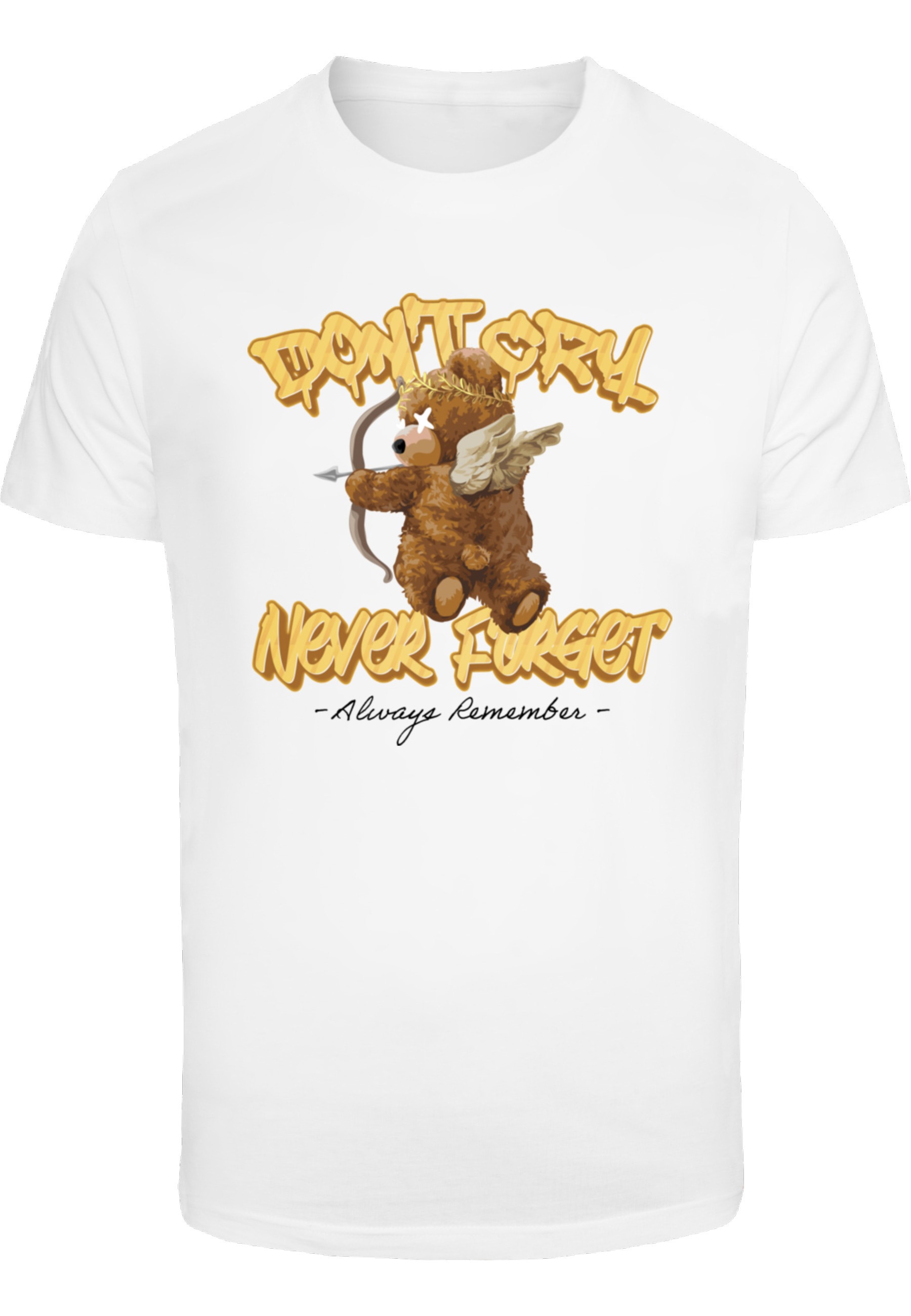 MisterTee T-Shirt "MisterTee Herren Dont cry never forget Tee" 1 Stk.