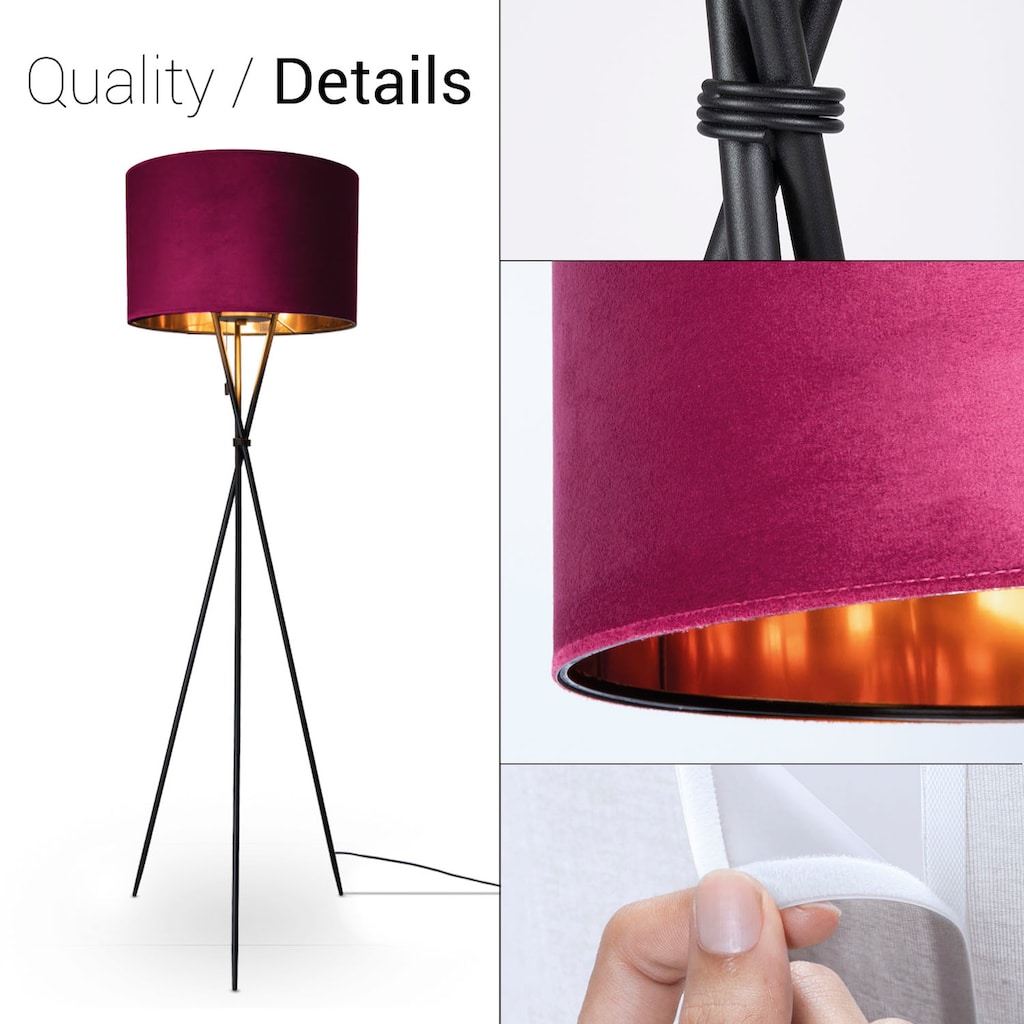 Paco Home Stehlampe »Kate uni Color«