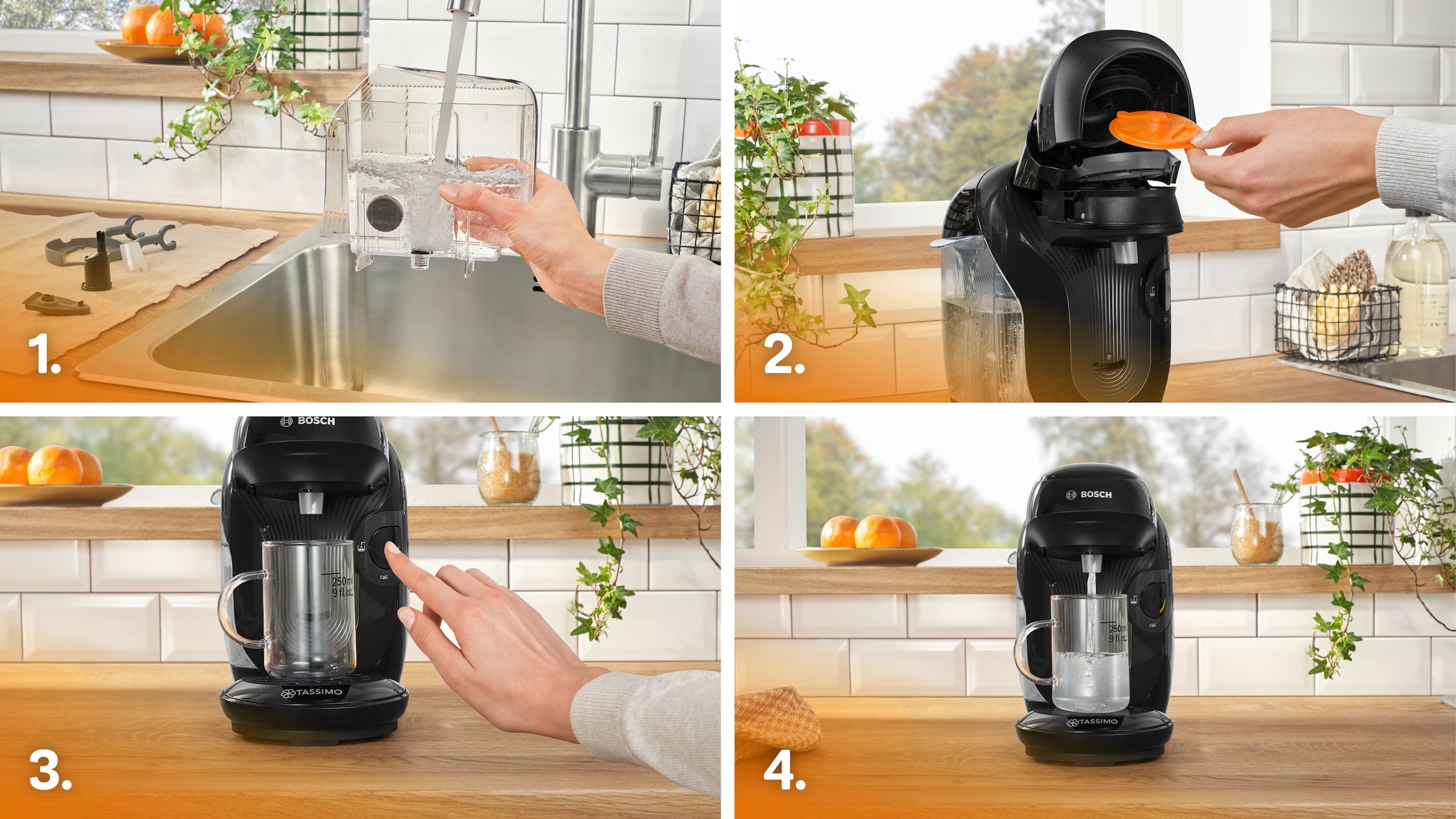 TASSIMO Kapselmaschine »style friendly TAS112E, über 70 Getränke, platzsparend«, nachhaltig, geeignet für alle Tassen, Wassertank 0,7 L, schwarz