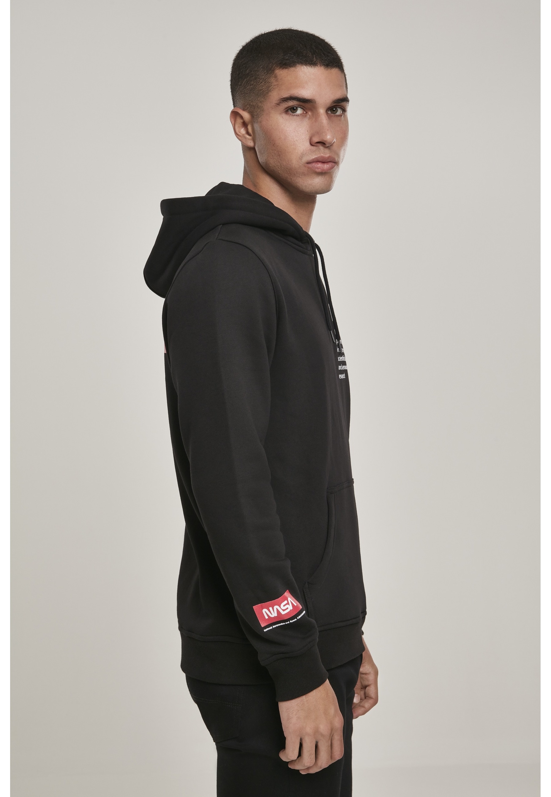 MisterTee Rundhalspullover »MisterTee Herren NASA Definition Hoody« 1 Stk.