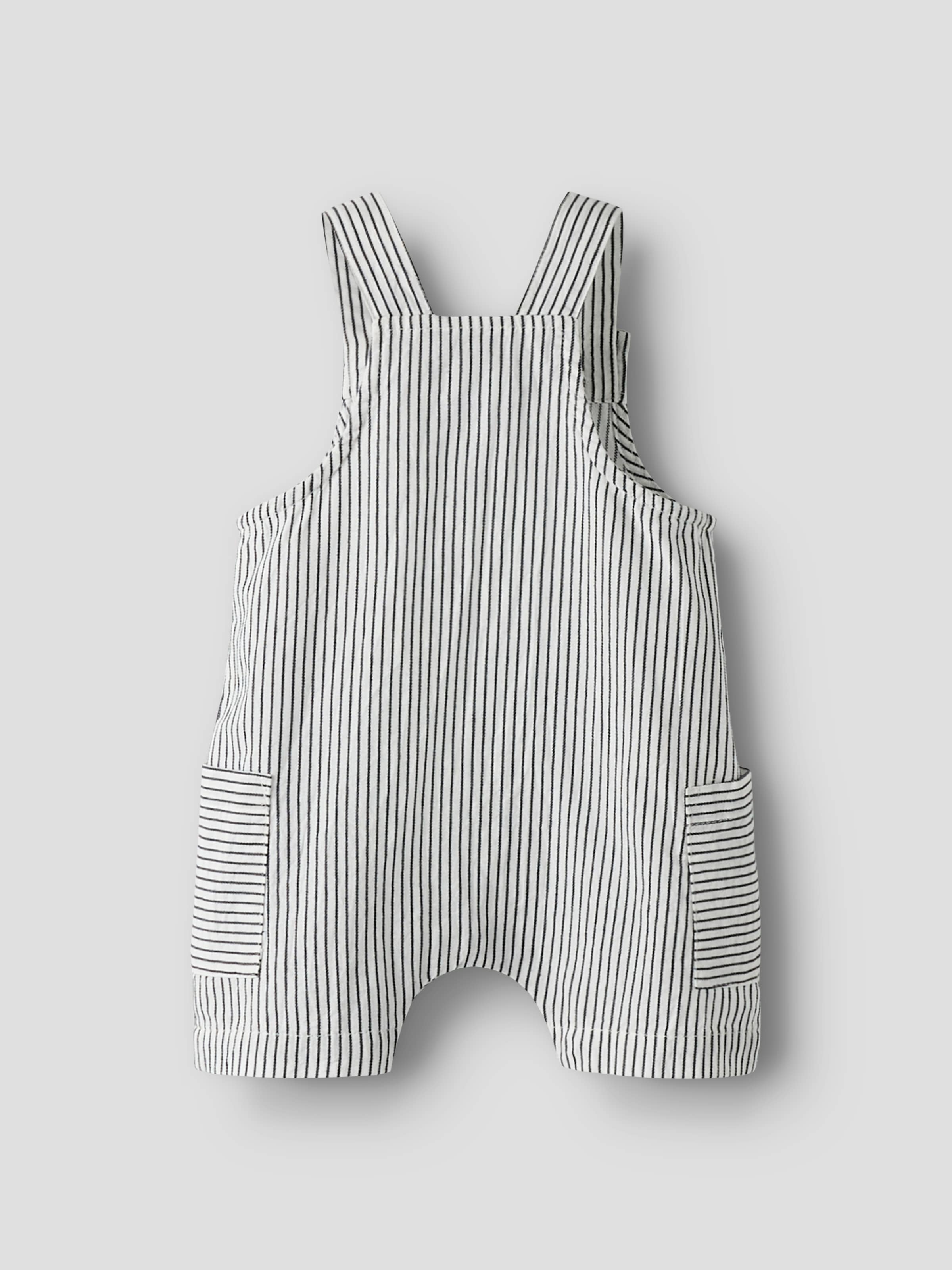 Name It Kurzoverall »NBMFAR SHORTS OVERALL« süße Latzhose im Streifenlook