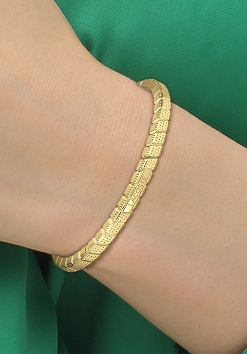 Lacoste Armreif »Schmuck Edelstahl Armschmuck DEXTRA«