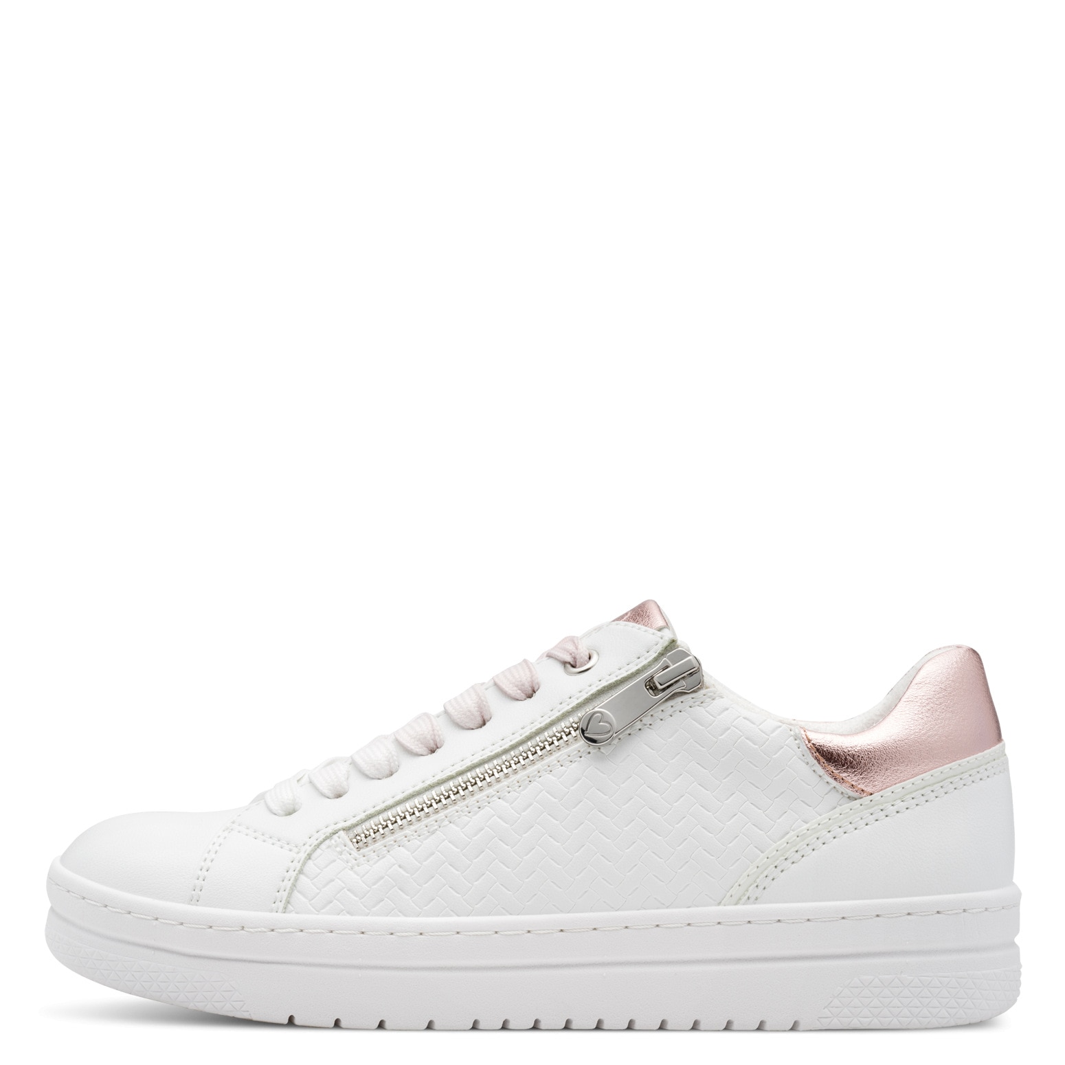 MARCO TOZZI Plateausneaker  , Freizeitschuh, Halbschuh, Schnürschuh in veganer Verarbeitung