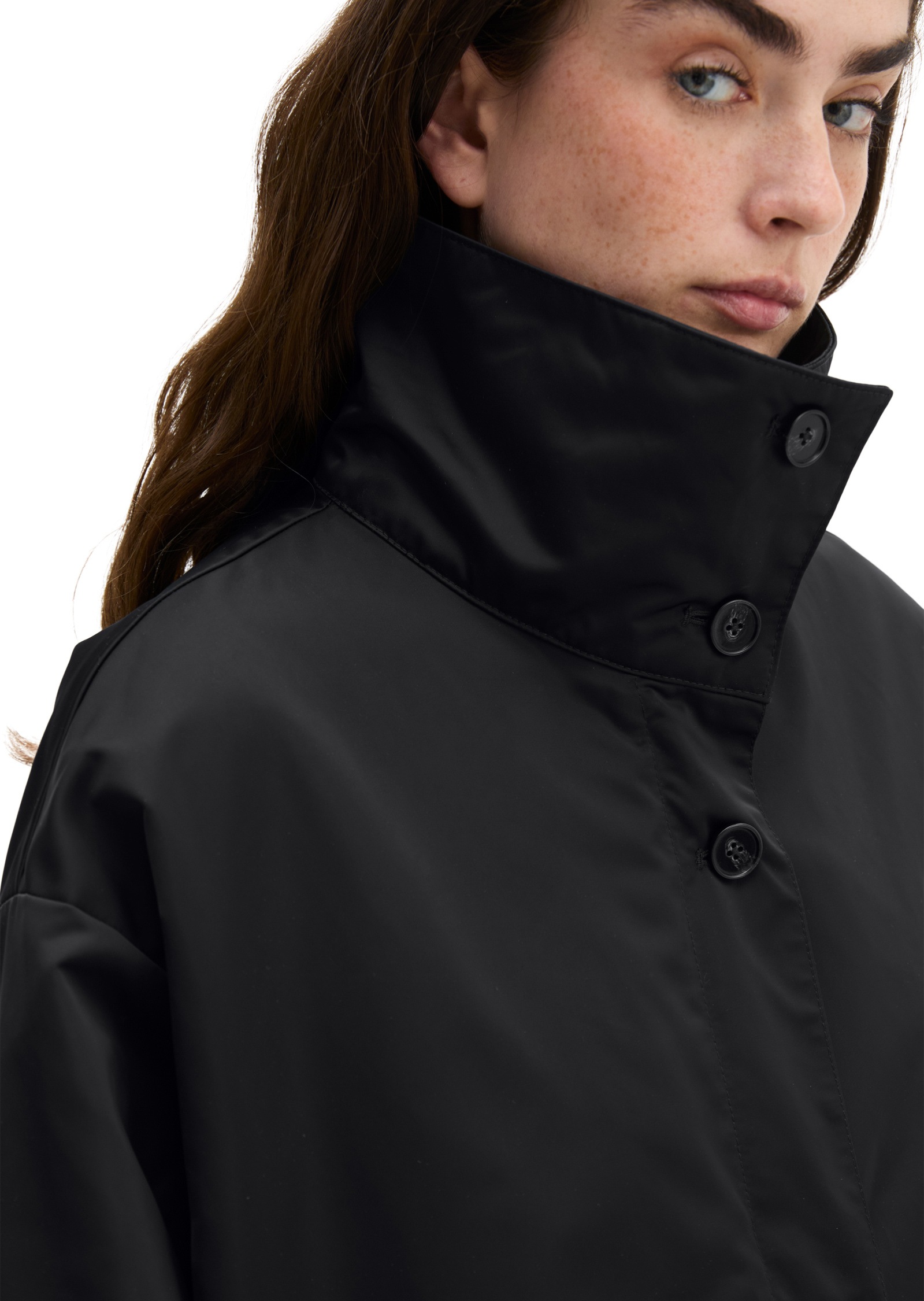 Marc O'Polo Outdoorjacke »aus recyceltem Shiny-Polyester-Twill«