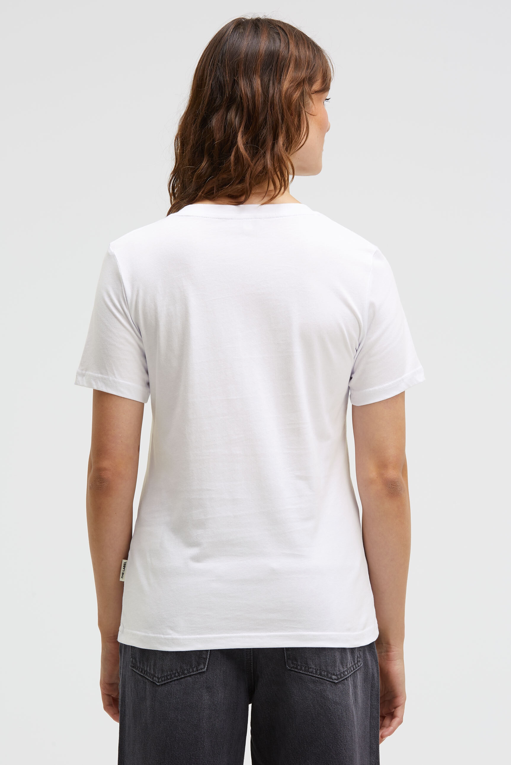 SENSES.THE LABEL V-Shirt, aus Baumwolle