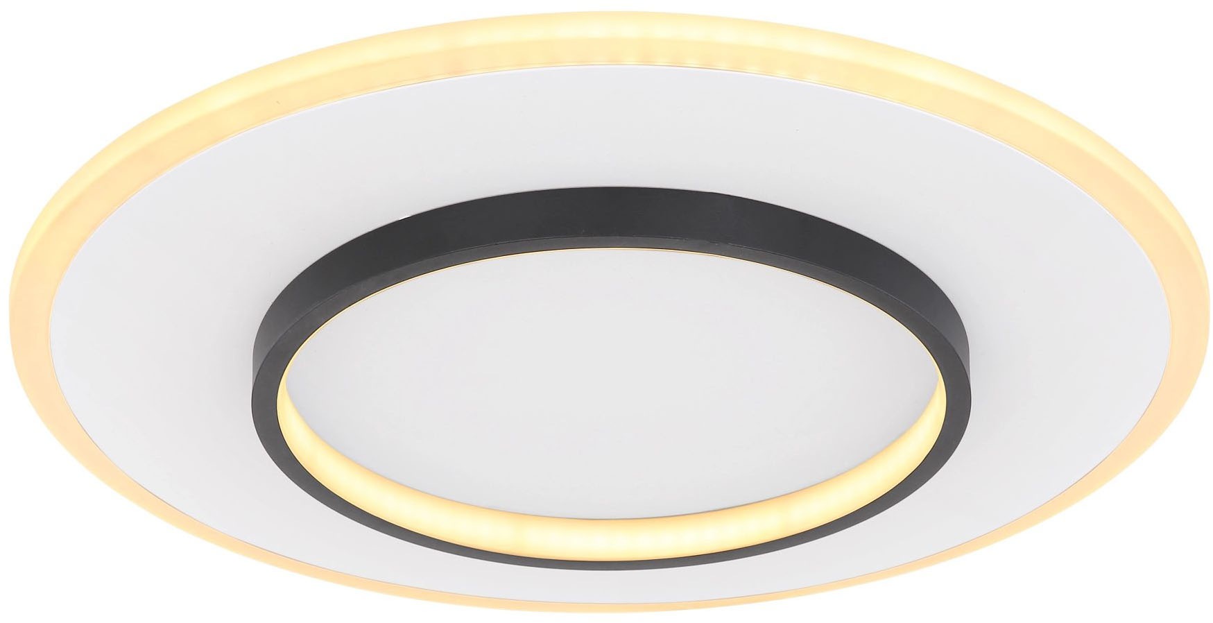 GLOBO LIGHTING LED Deckenleuchte »LIMA«, Leuchtmittel LED-Modul | LED fest integriert, Hängeleuchte, Hängeleuchte, Acryl opal, Wohnzimmer, Schlafzimmer