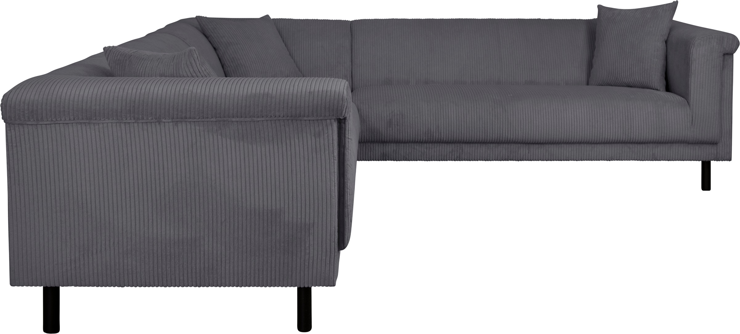Home affaire Ecksofa "AGNIA L-Form B/T/H: 244/244/71 cm" incl. Zierkissen, günstig online kaufen