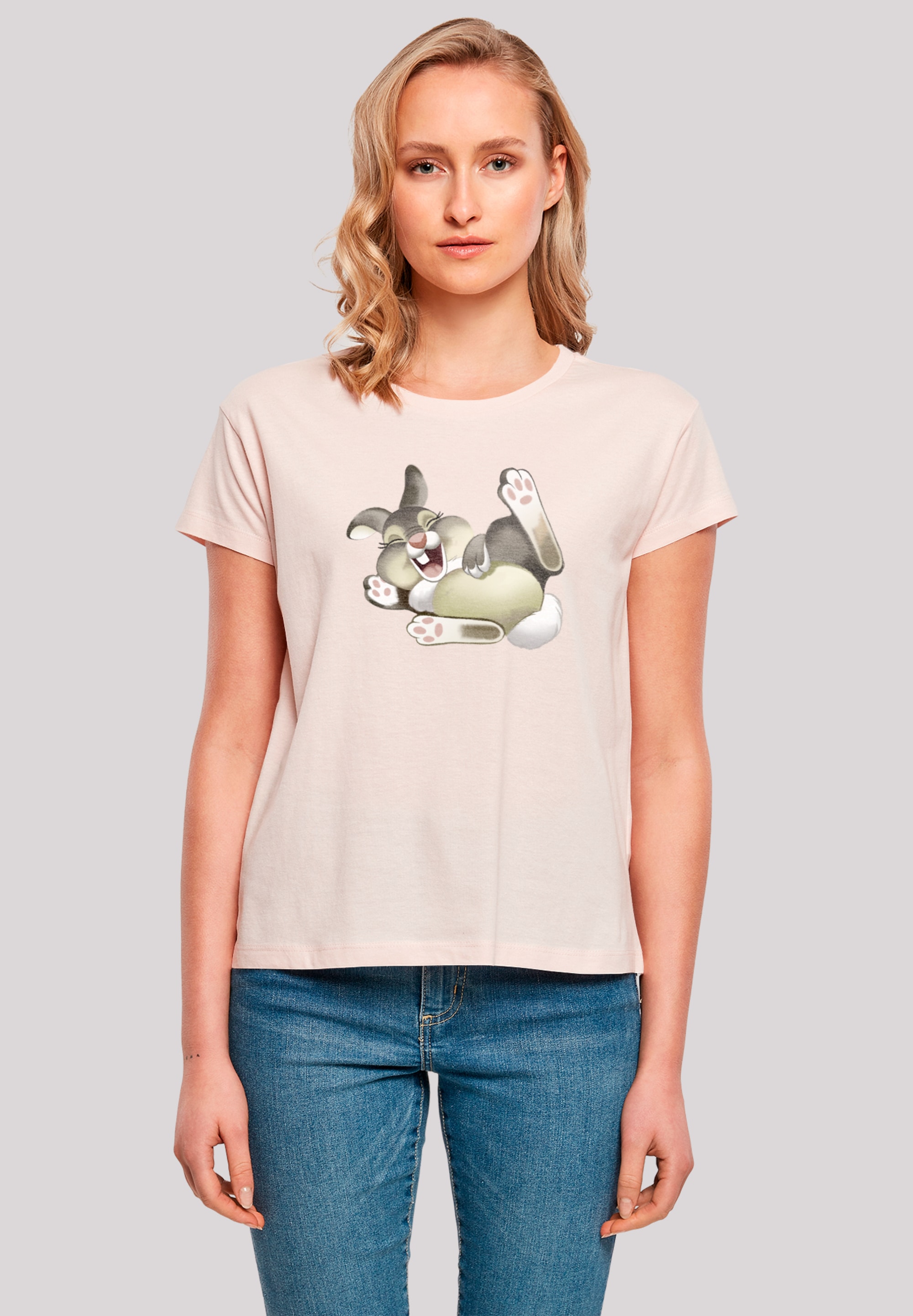 F4NT4STIC T-Shirt "Disney Bambi Klopfer Cute lacht", Premium Qualität, Disn günstig online kaufen