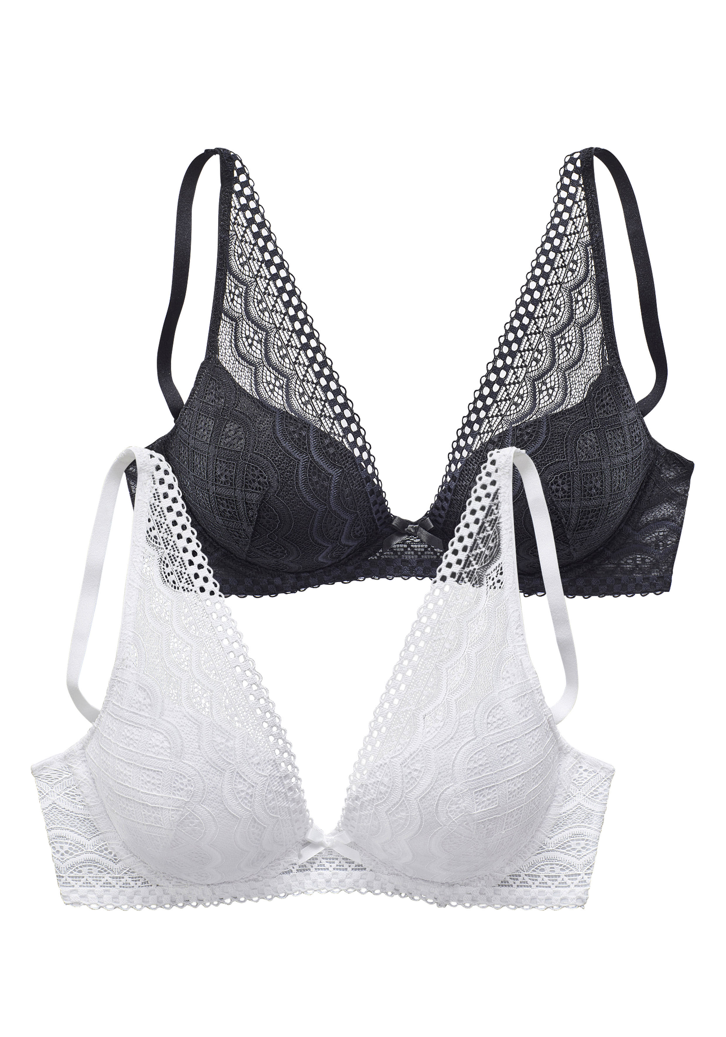 petite fleur by Lascana Push-up-BH Packung, in modischem High-Apex Schnitt
