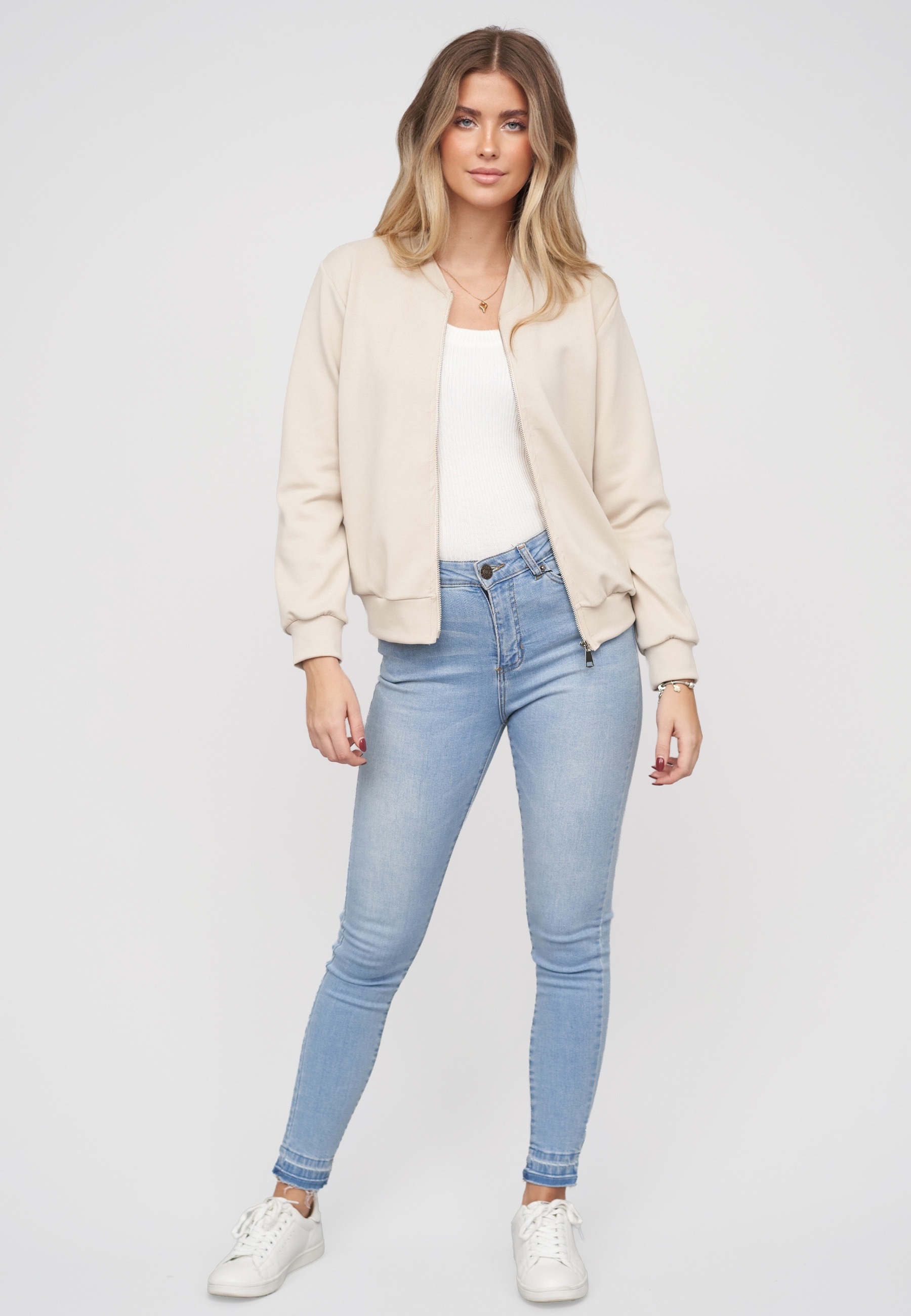 CLOUD 5IVE Bomberjacke »CLOUD 5IVE Light Blouson Bomber Jacket« 1 Stk. tlg. ohne Kapuze