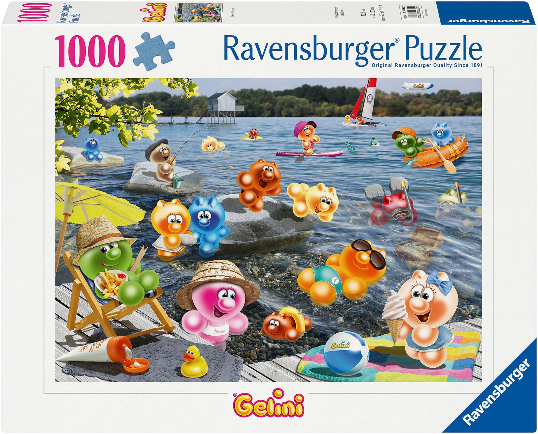 Ravensburger Puzzle »Gelini Seepicknick«, Made in Germany