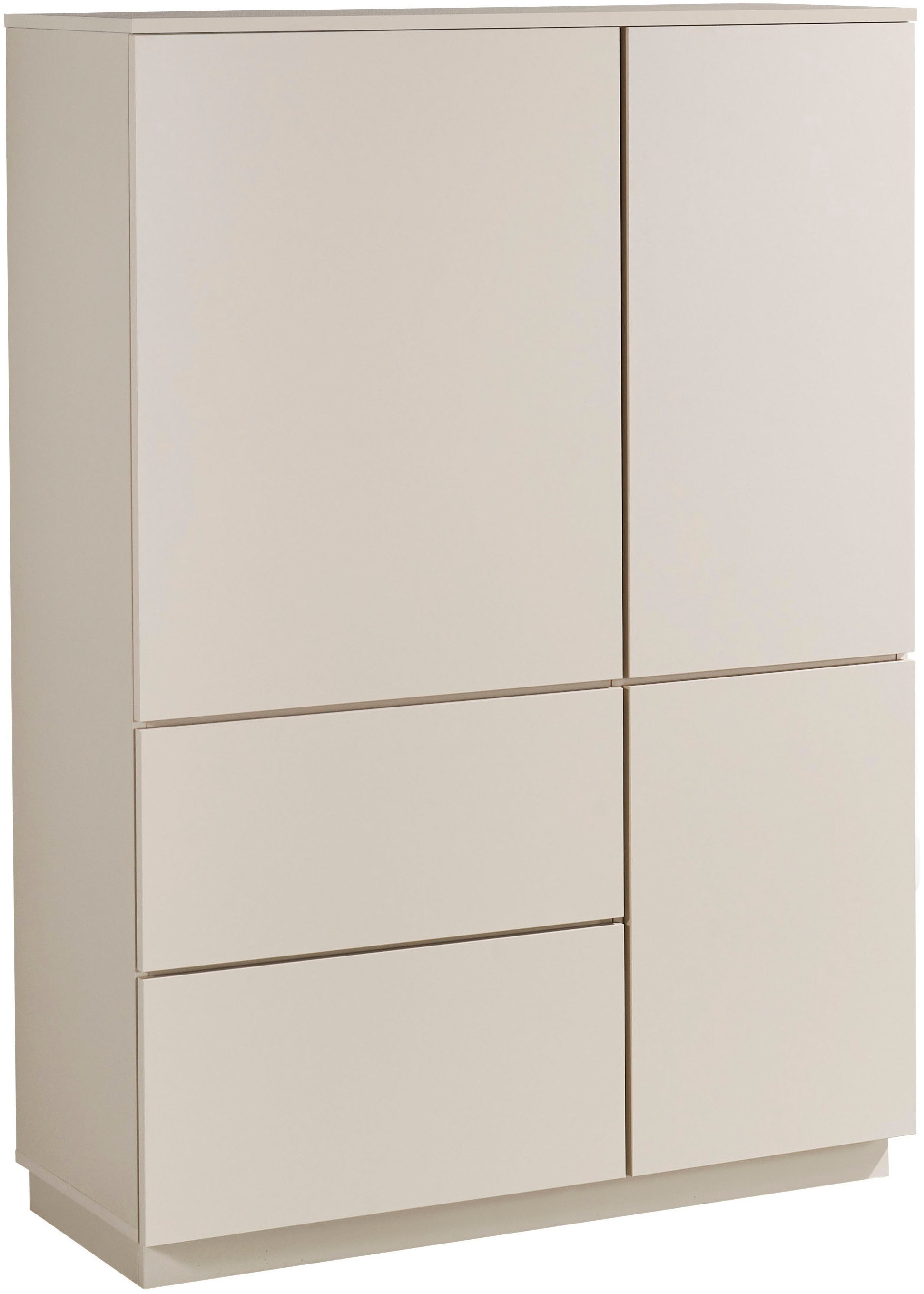 HBZ Highboard "Vince Highboard, B/H/T 103x142x38 cm" 1 Stk. tlg. Breite 103 günstig online kaufen