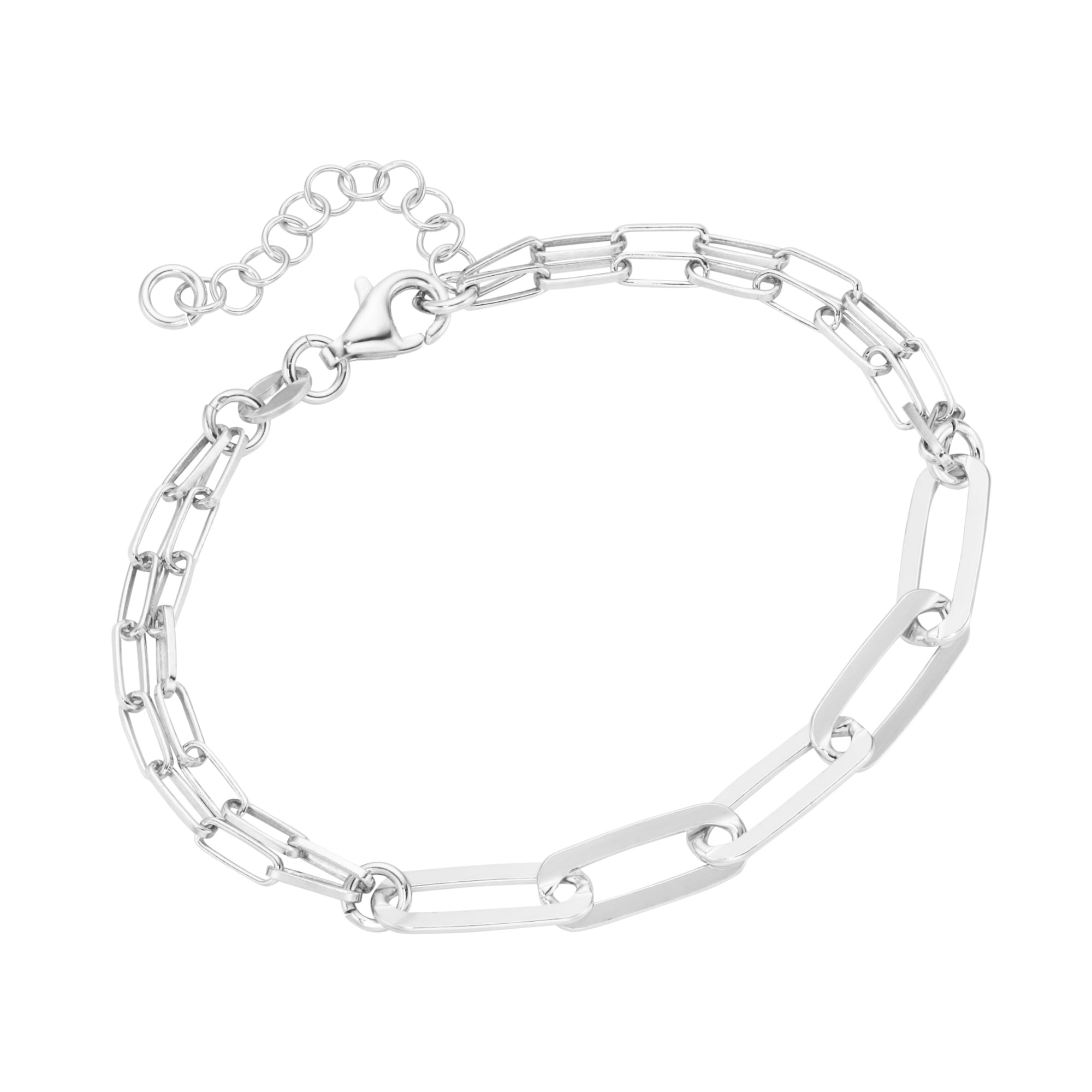 Smart Jewel Armband Glieder, bestellen »längliche 925« Silber | online ovale BAUR