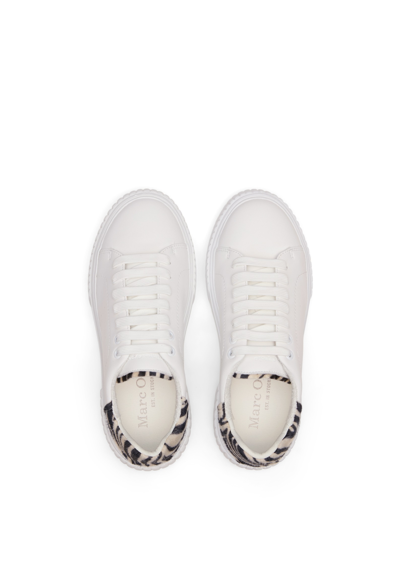 Marc O'Polo Sneaker »mit Fell in Zebra-Optik«