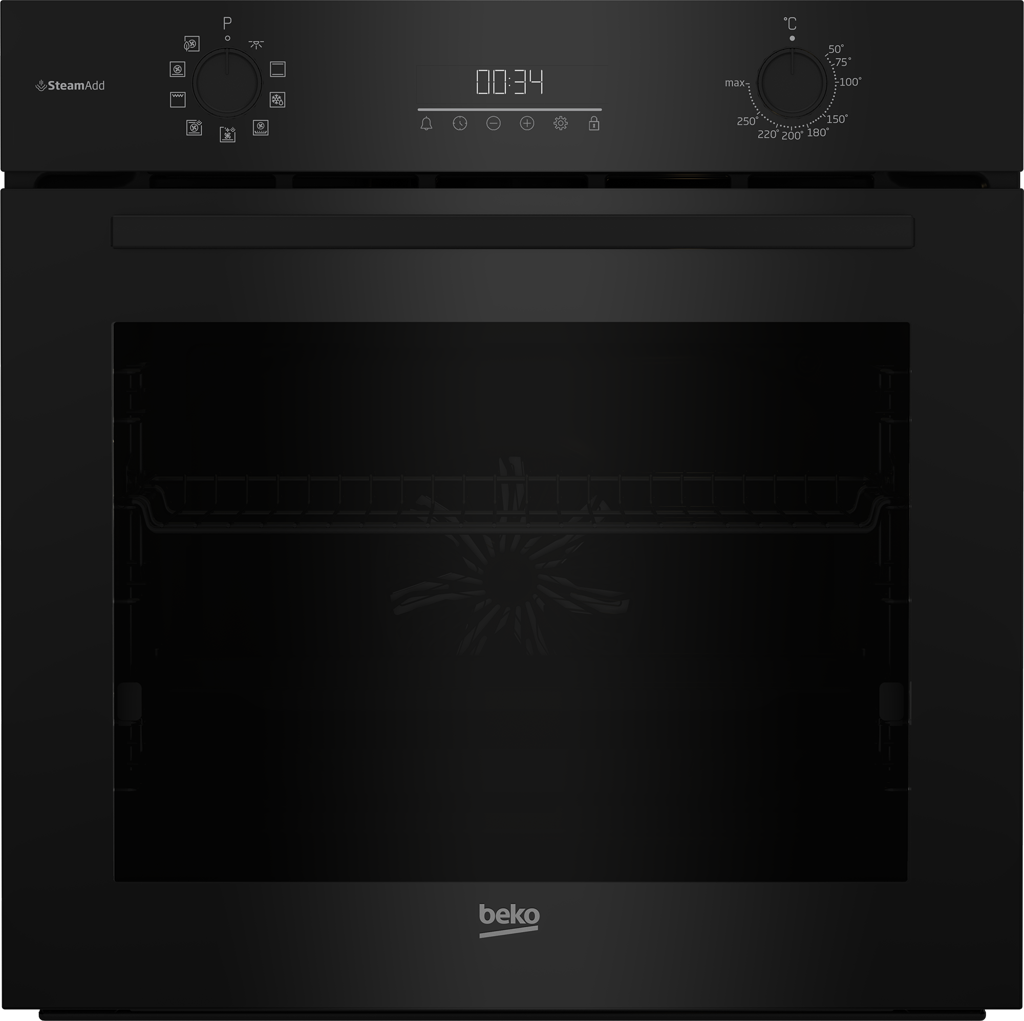 BEKO Einbaubackofen »BCBIS17300B« mit 1-fach-Teleskopauszug