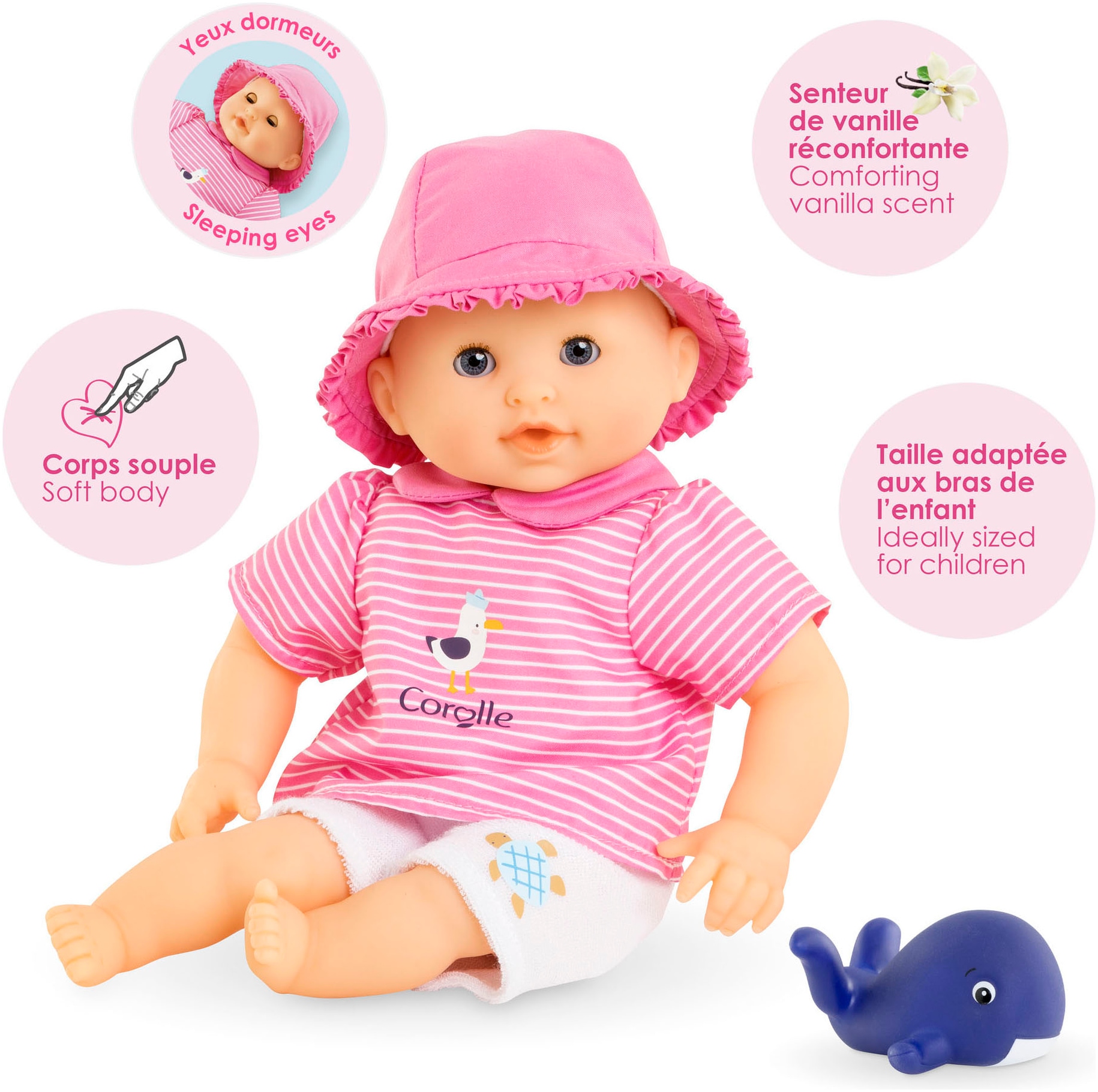 Corolle® Babypuppe »Mon Premiere Poupon Badebaby Oceane«, mit Vanilleduft