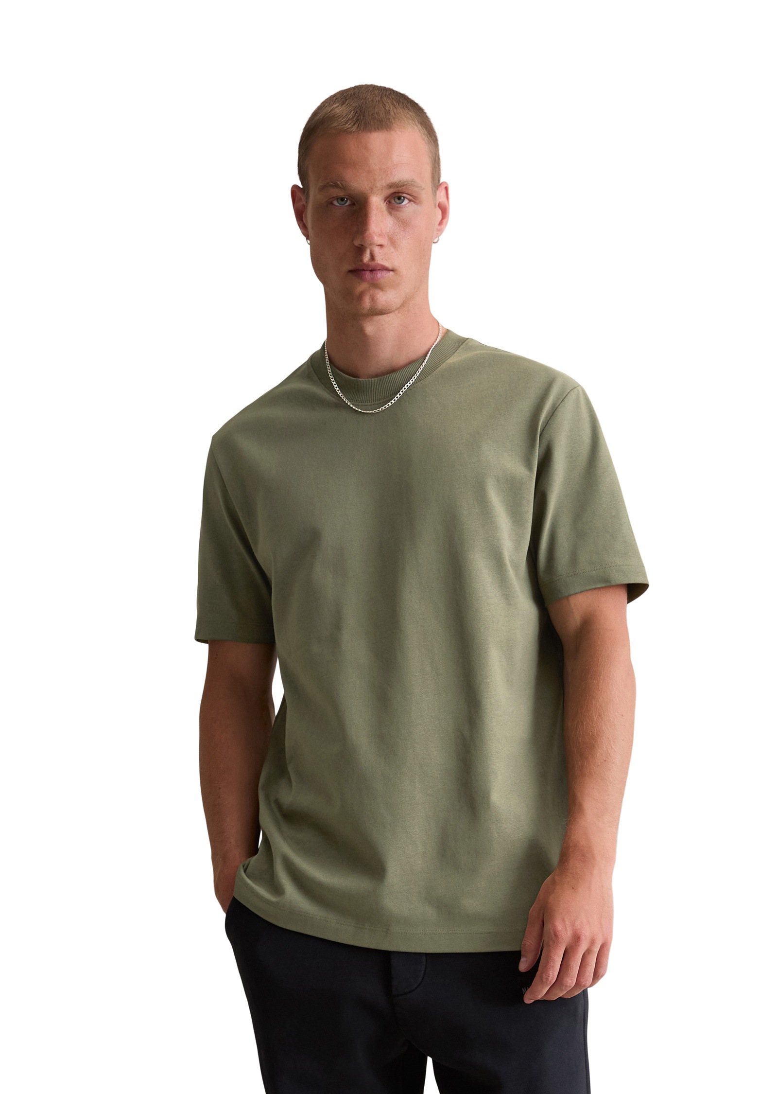 Marc OPolo DENIM T-Shirt "aus schwerem Bio-Baumwoll-Jersey" günstig online kaufen