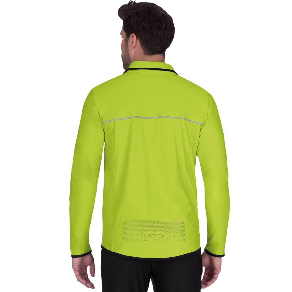 Trigema Trainingsjacke »TRIGEMA Praktische Sportjacke aus Microfaser«, (1 St.)