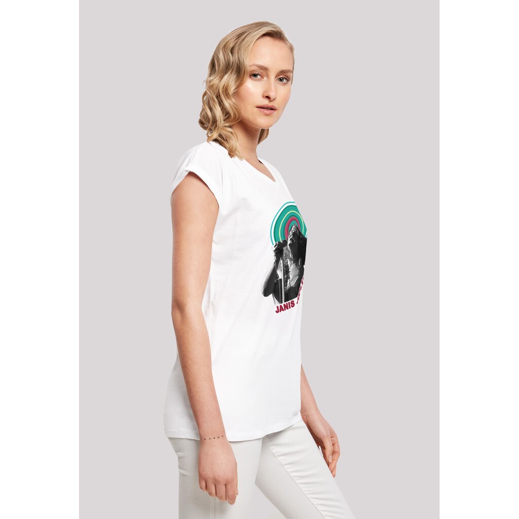 F4NT4STIC T-Shirt »Janis Joplin Halo Photo'«