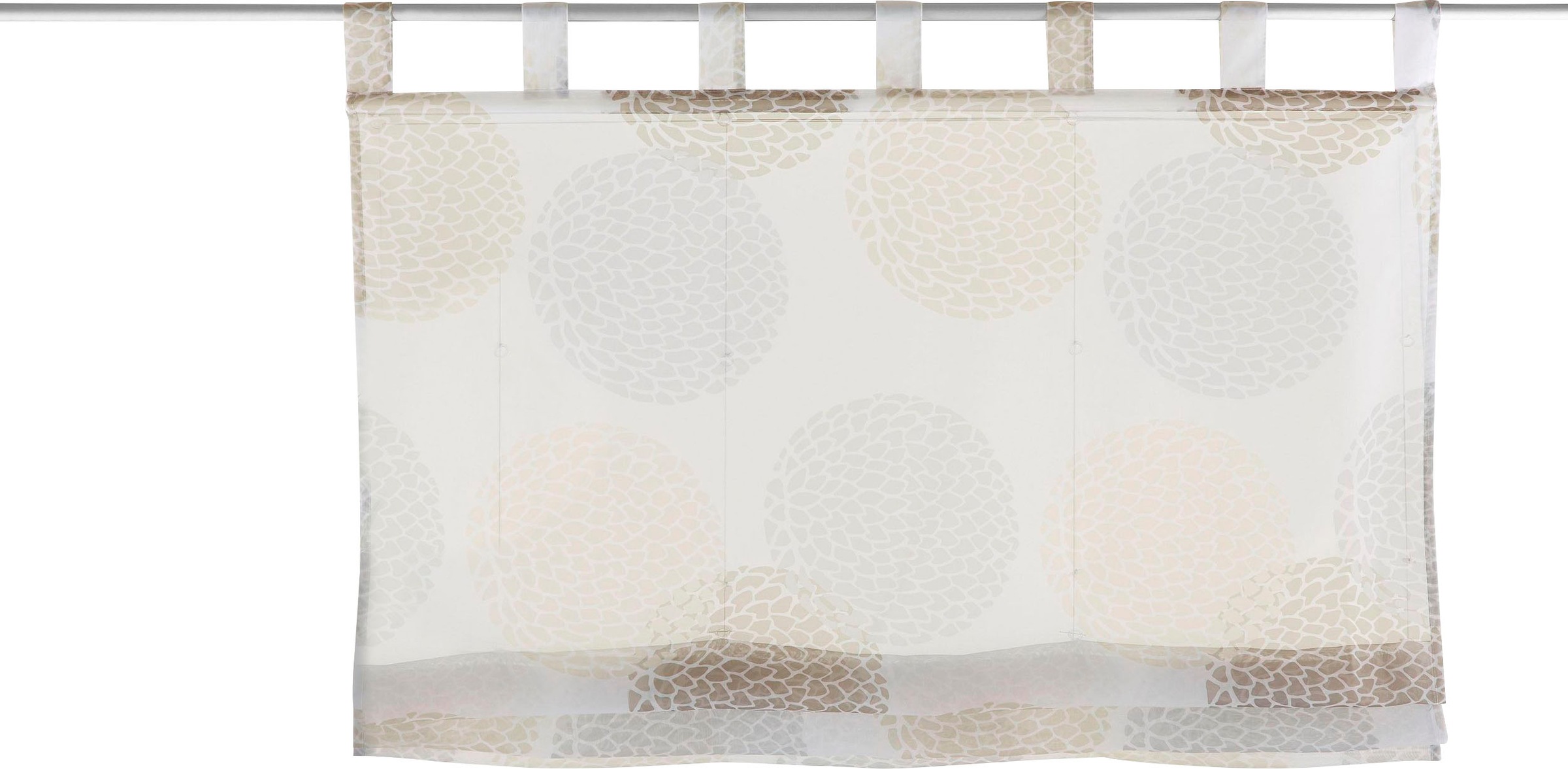 OTTO home Raffrollo "Belem" mit Schlaufen Transparent, Voile, Polyester günstig online kaufen