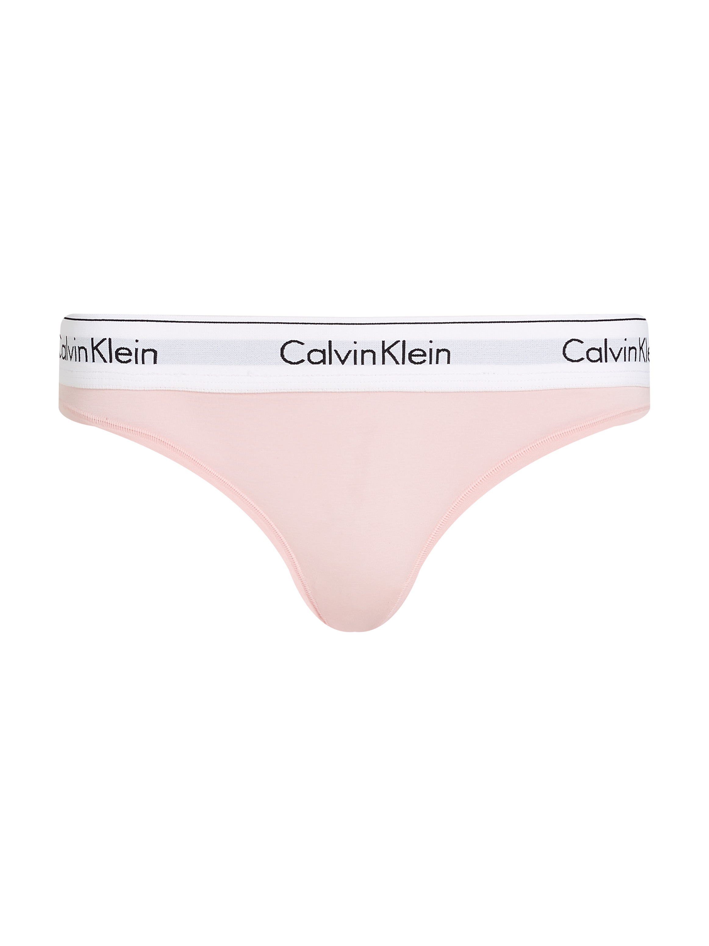 Thumbnail - Calvin Klein Underwear String "THONG" mit Logo-Stretchbund