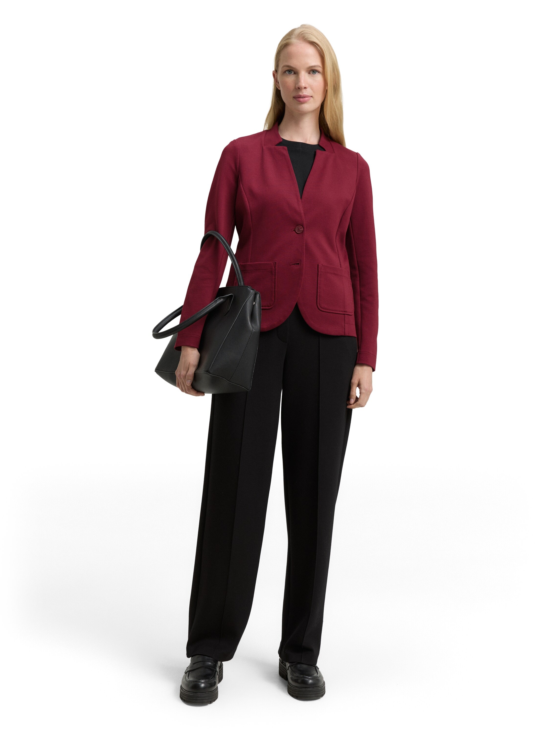 TOM TAILOR Sweatblazer »Ottoman«, mit aufgesetzten Taschen und Struktur