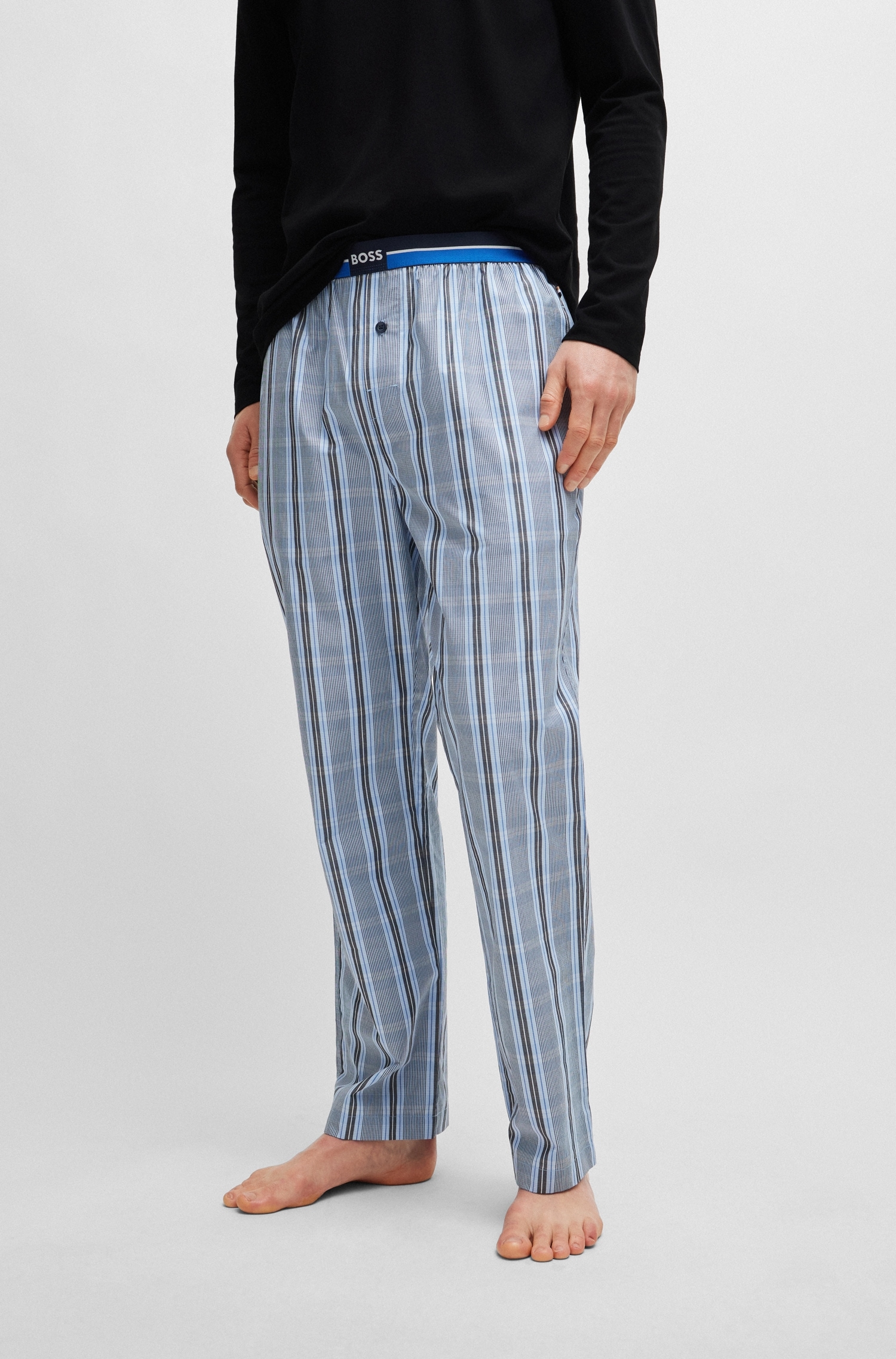 Pyjamahose »Urban Pants«, mit Eingriff und Knopf