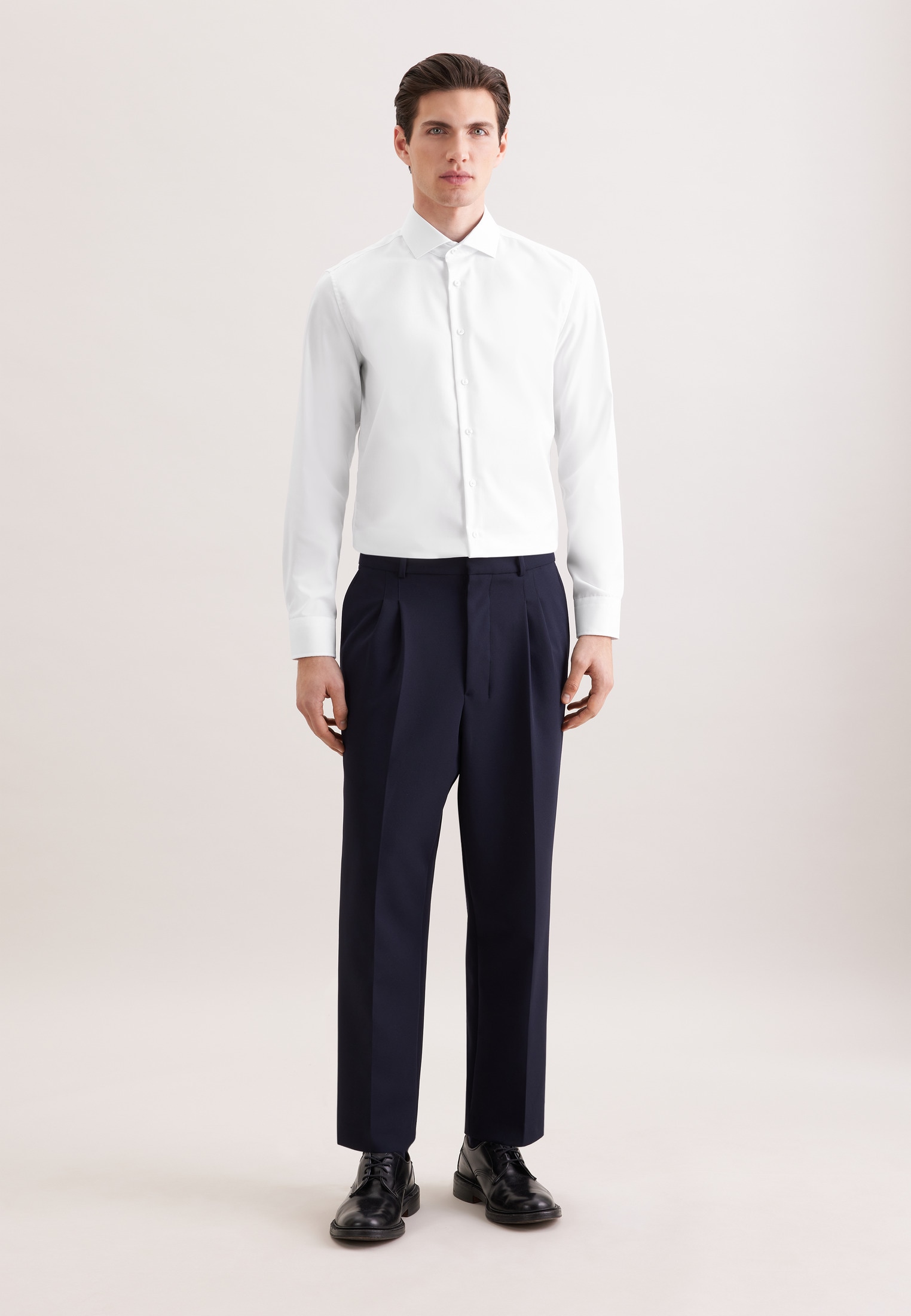 seidensticker Businesshemd »Schwarze Rose« Slim 1/1 Kentkragen Uni