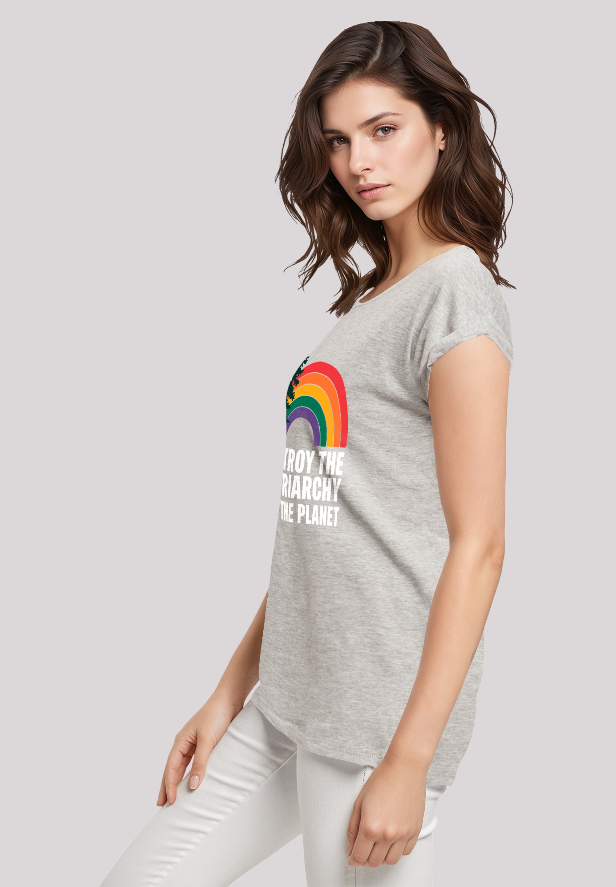 F4NT4STIC T-Shirt »Internationaler Frauentag Feminismus und Umwelt« Premium Qualität