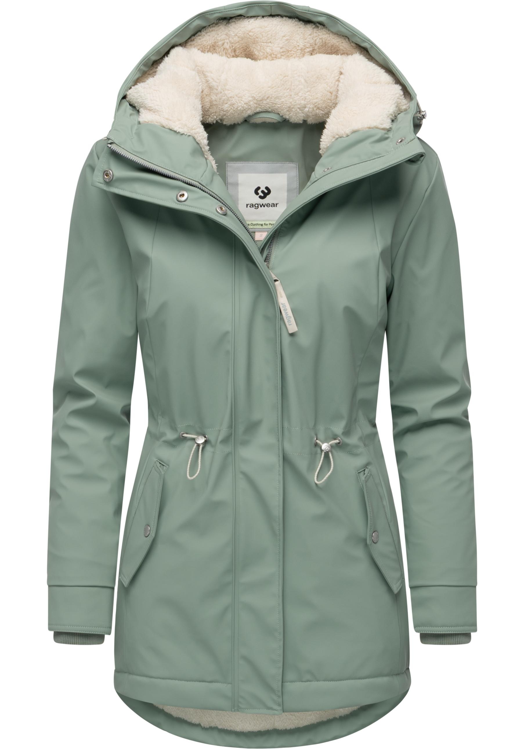 Ragwear Funktionsjacke »Monadis Rainy Warm«, mit Kapuze, Gefütterte Übergangsjacke mit Kapuze